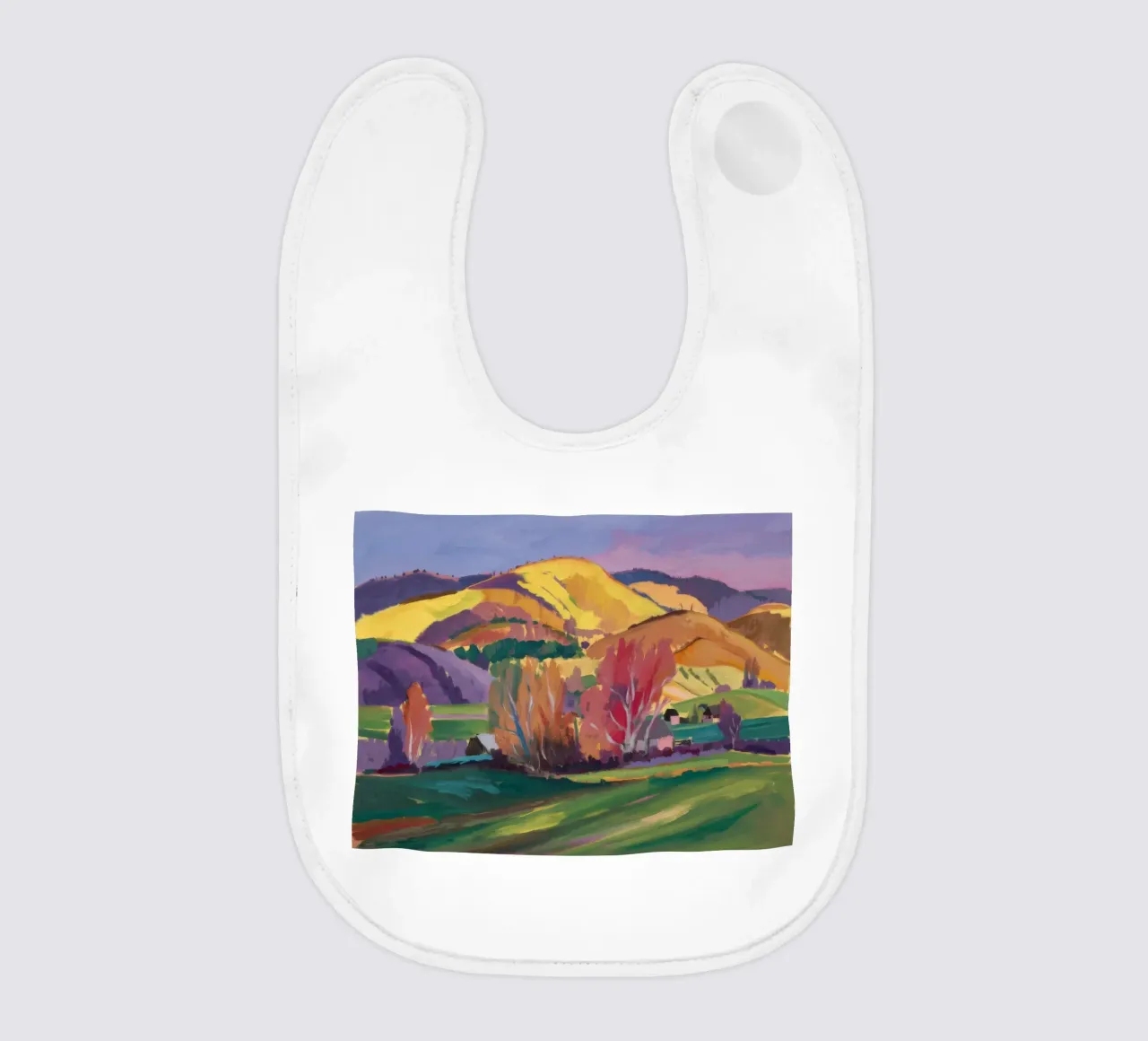 Curva della collina d'oro bavaglino da Radiance Landscape