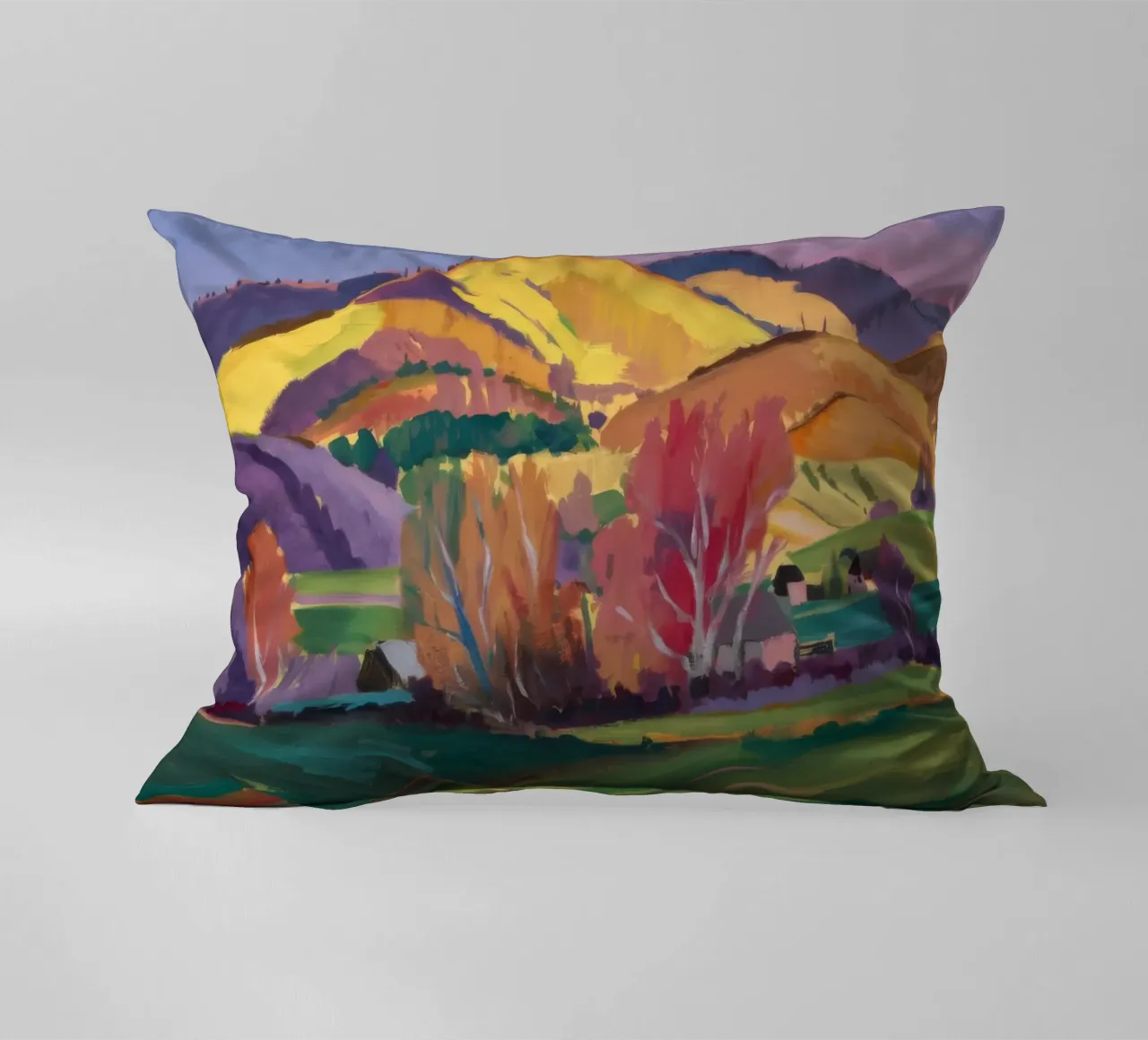 Curva della collina d'oro cuscino da Radiance Landscape