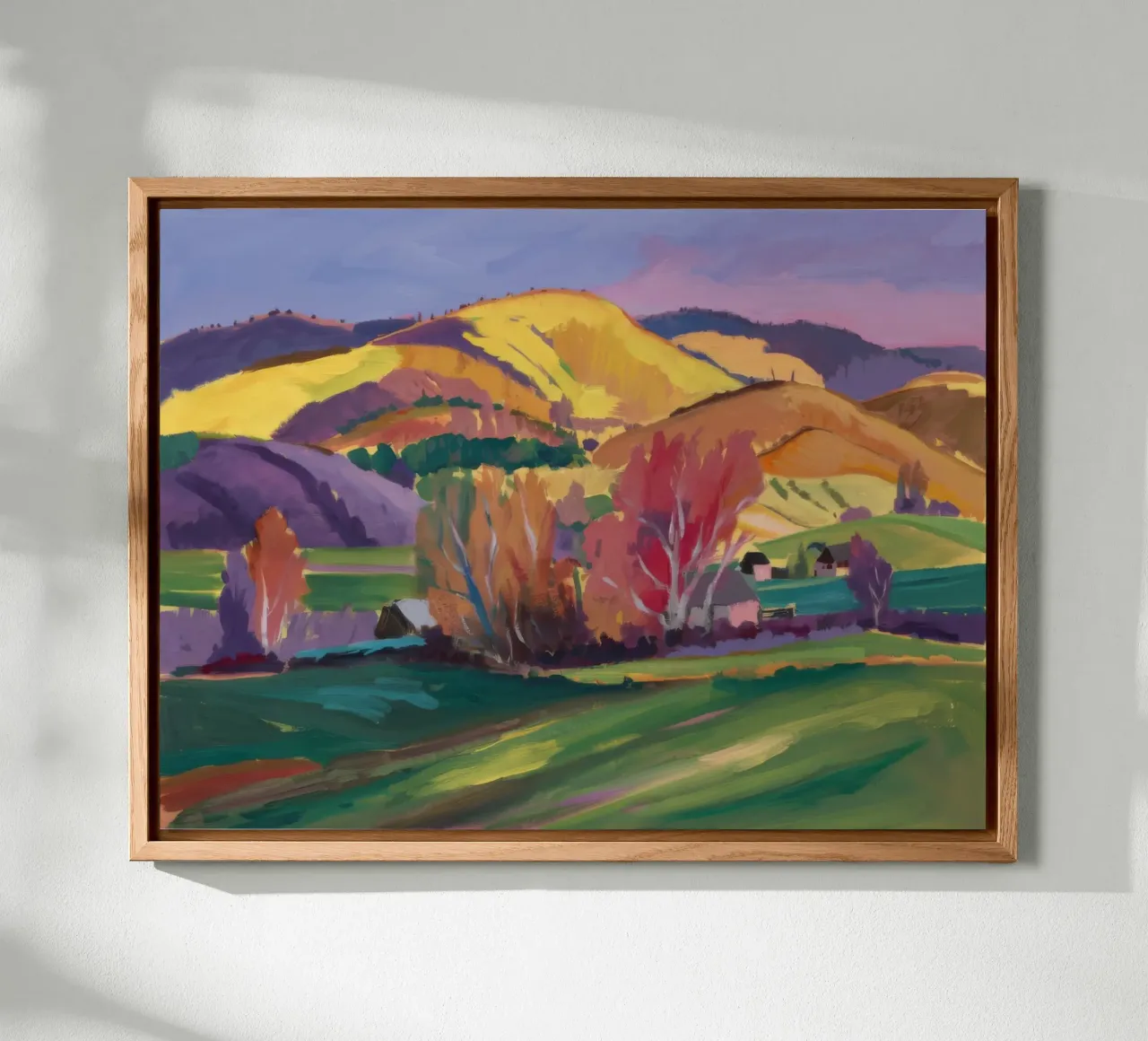 Curva della collina d'oro alluminio dibond da Radiance Landscape