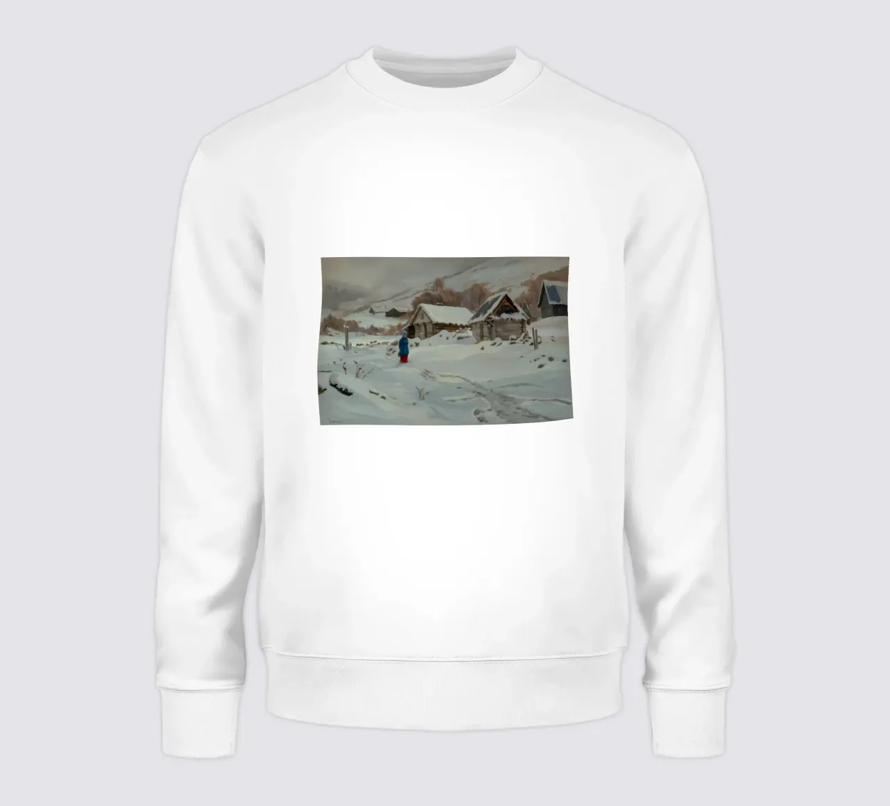 Winter's Journey Solitude sweatshirt by Lush Essence