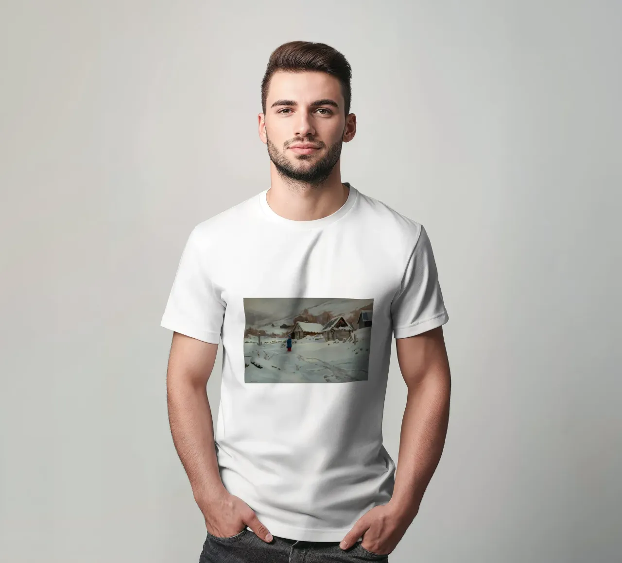Voyage d'hiver Solitude t-shirt de Lush Essence