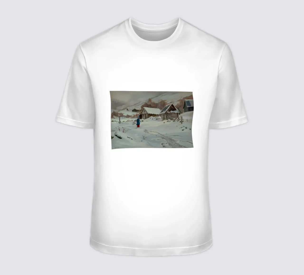 Voyage d'hiver Solitude t-shirt de Lush Essence