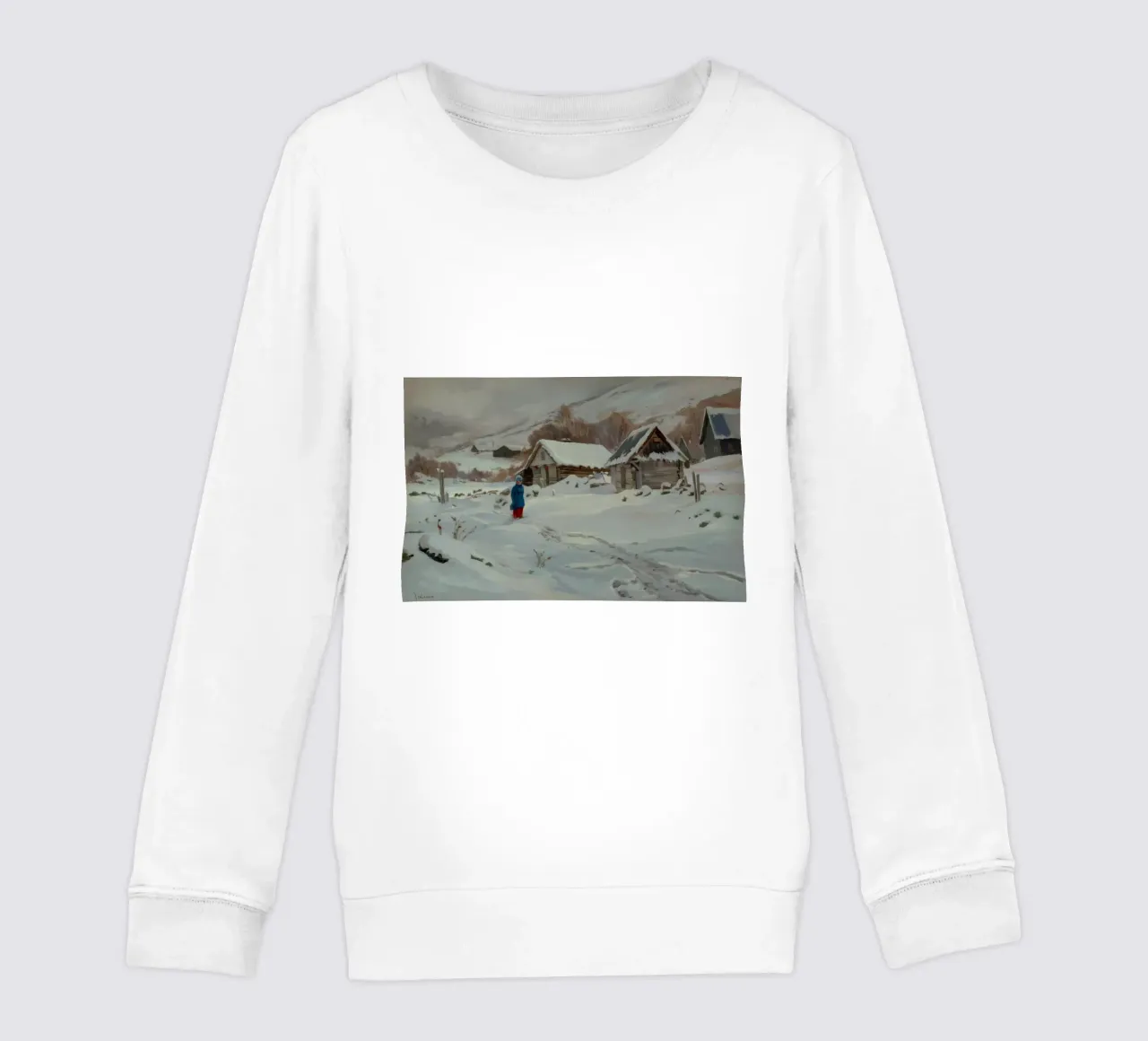Voyage d'hiver Solitude sweat enfant de Lush Essence