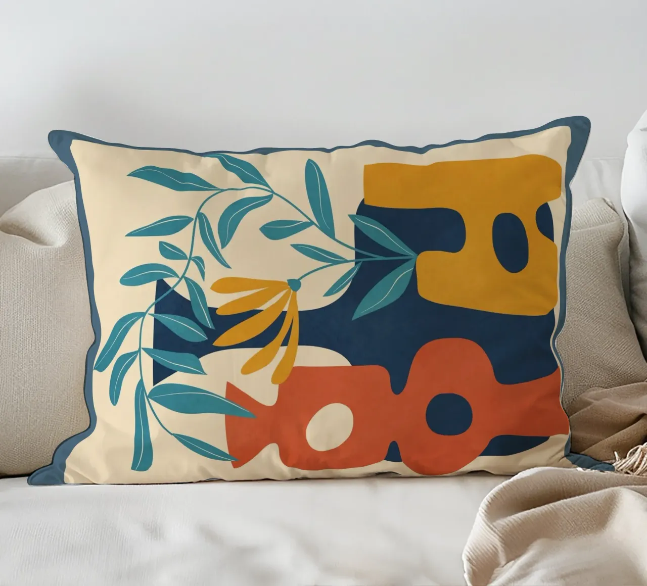 Shapes in Bloom 1 cuscino da cityart