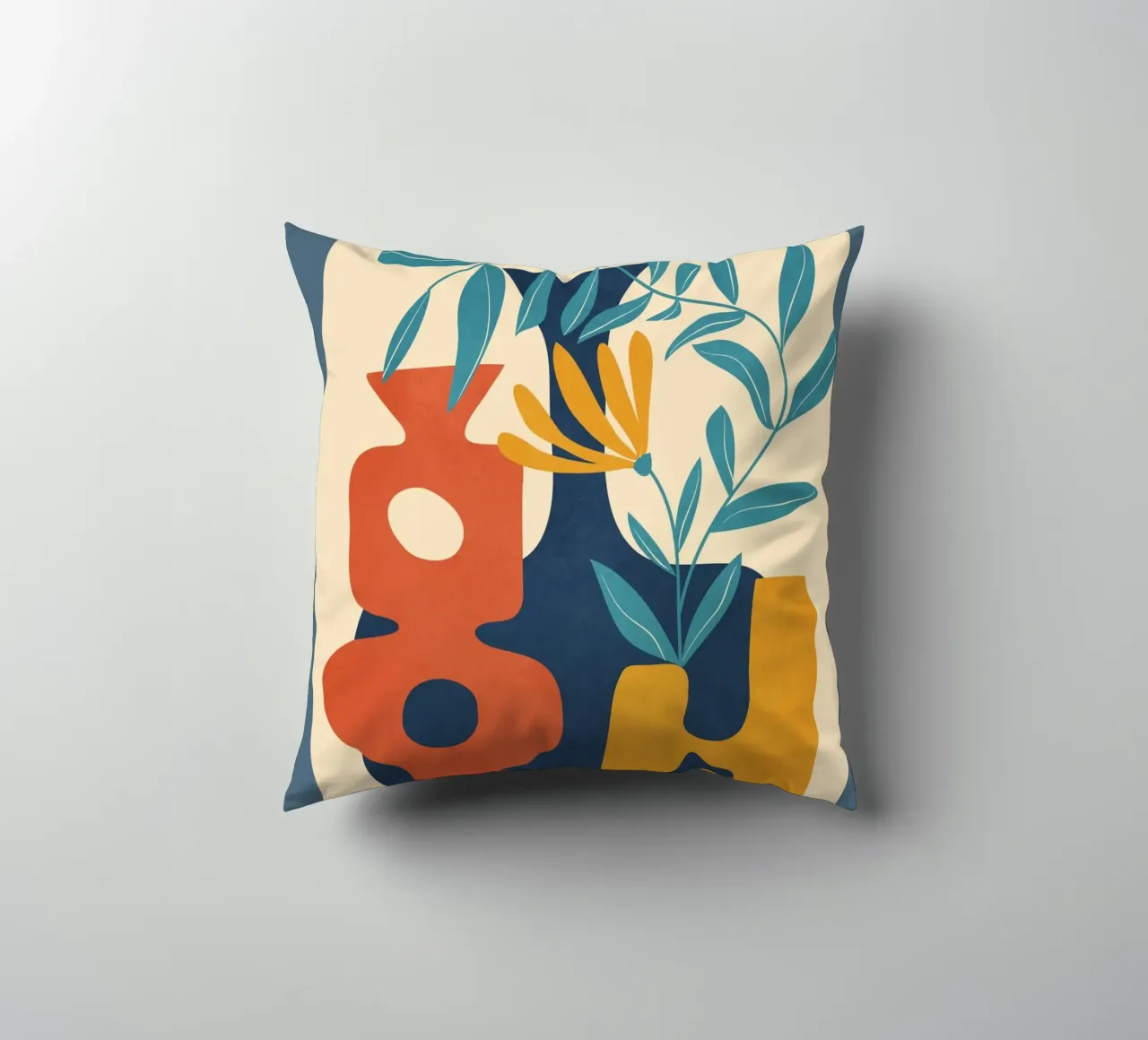 Shapes in Bloom 1 cuscino da cityart