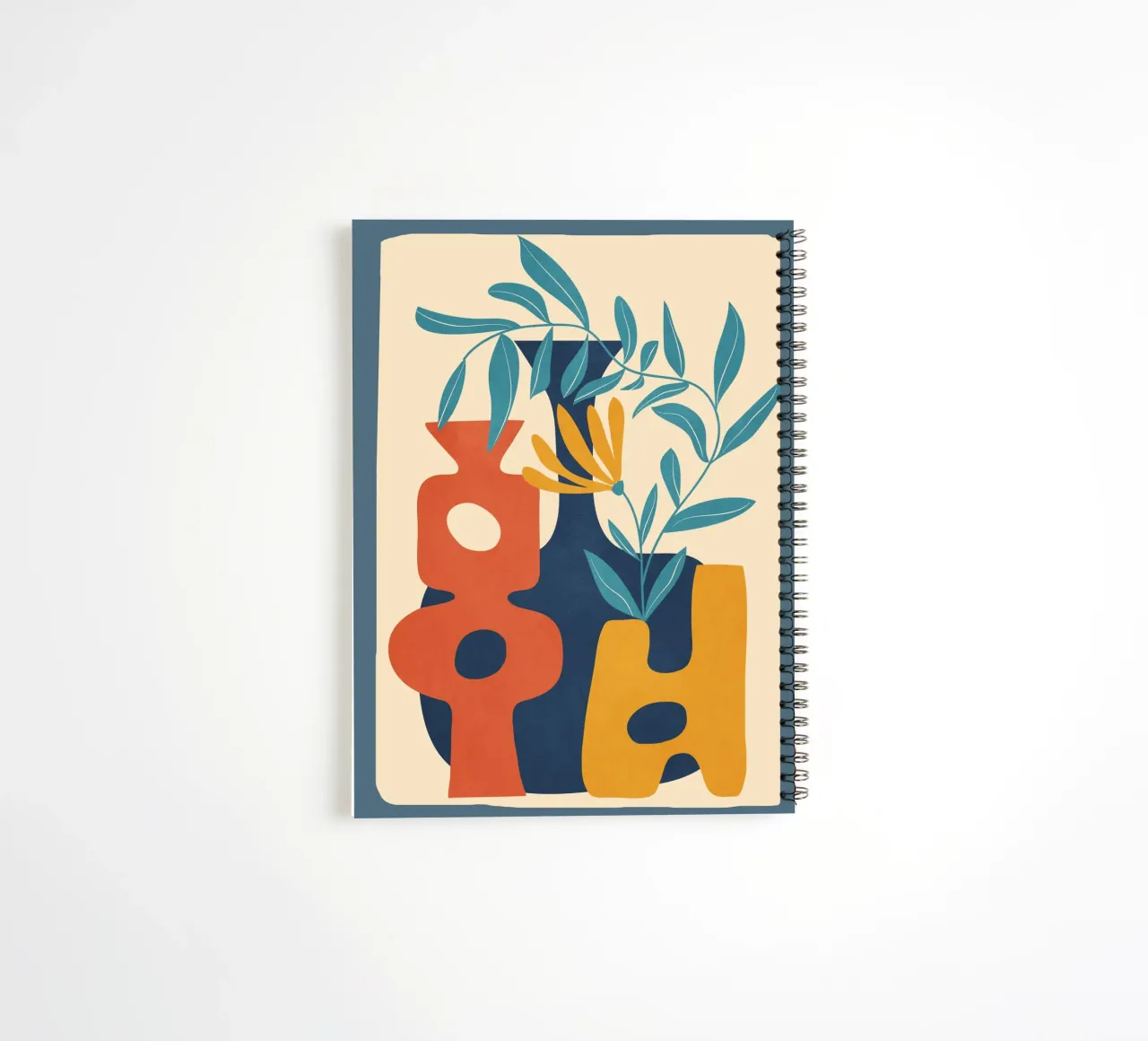Shapes in Bloom 1 spiral notebook by cityart