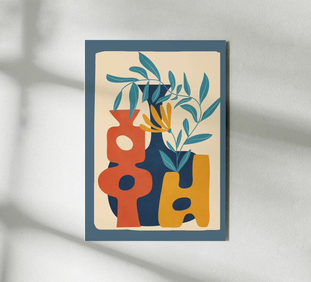 Shapes in Bloom 1 alluminio dibond da cityart