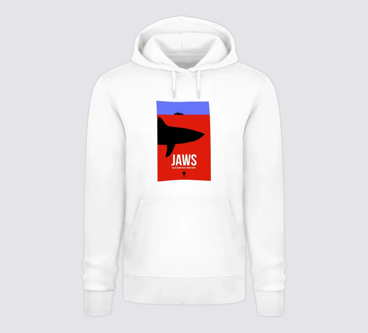 Jaws felpa con cappuccio da Naxart