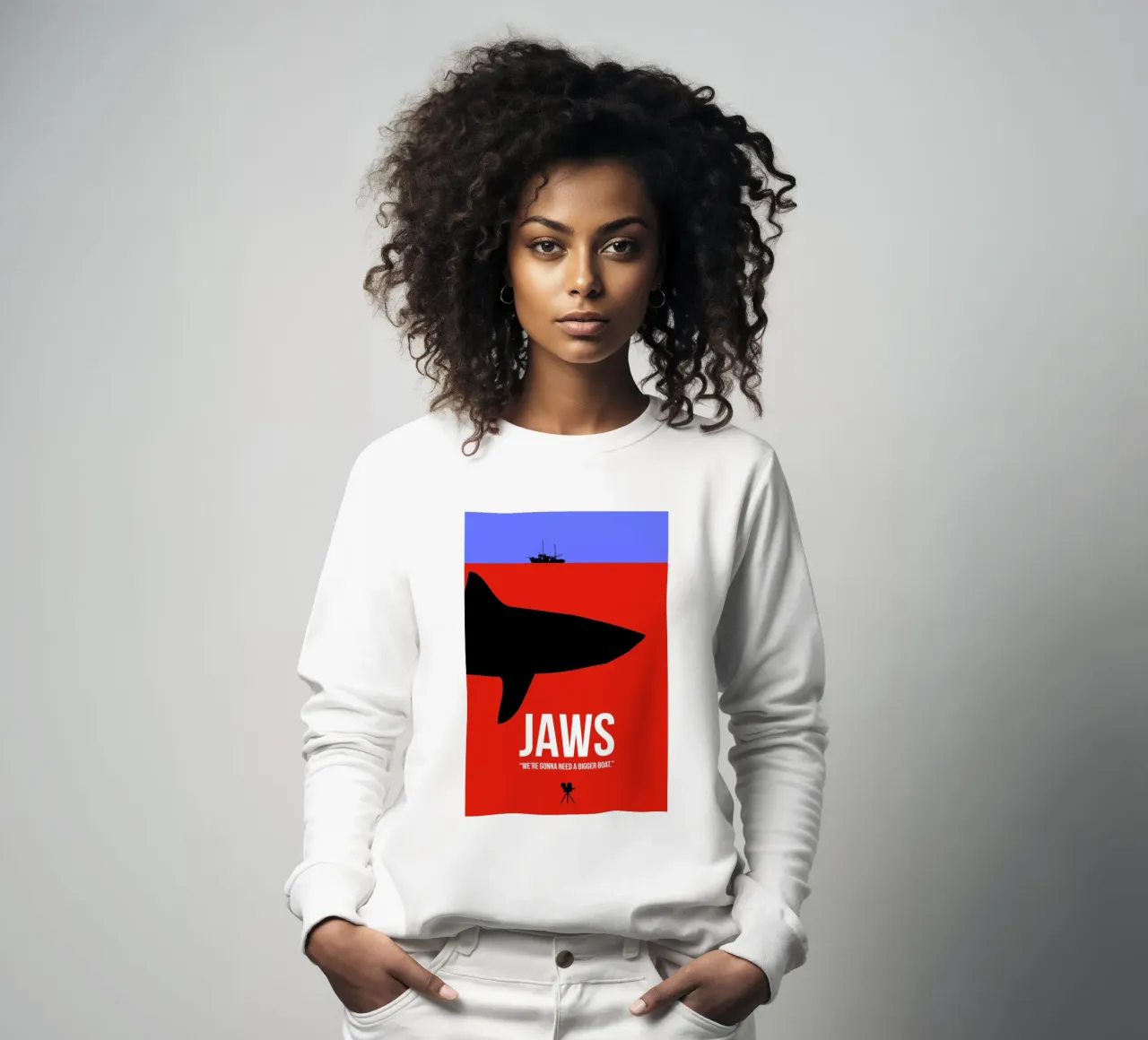 Jaws felpa da Naxart