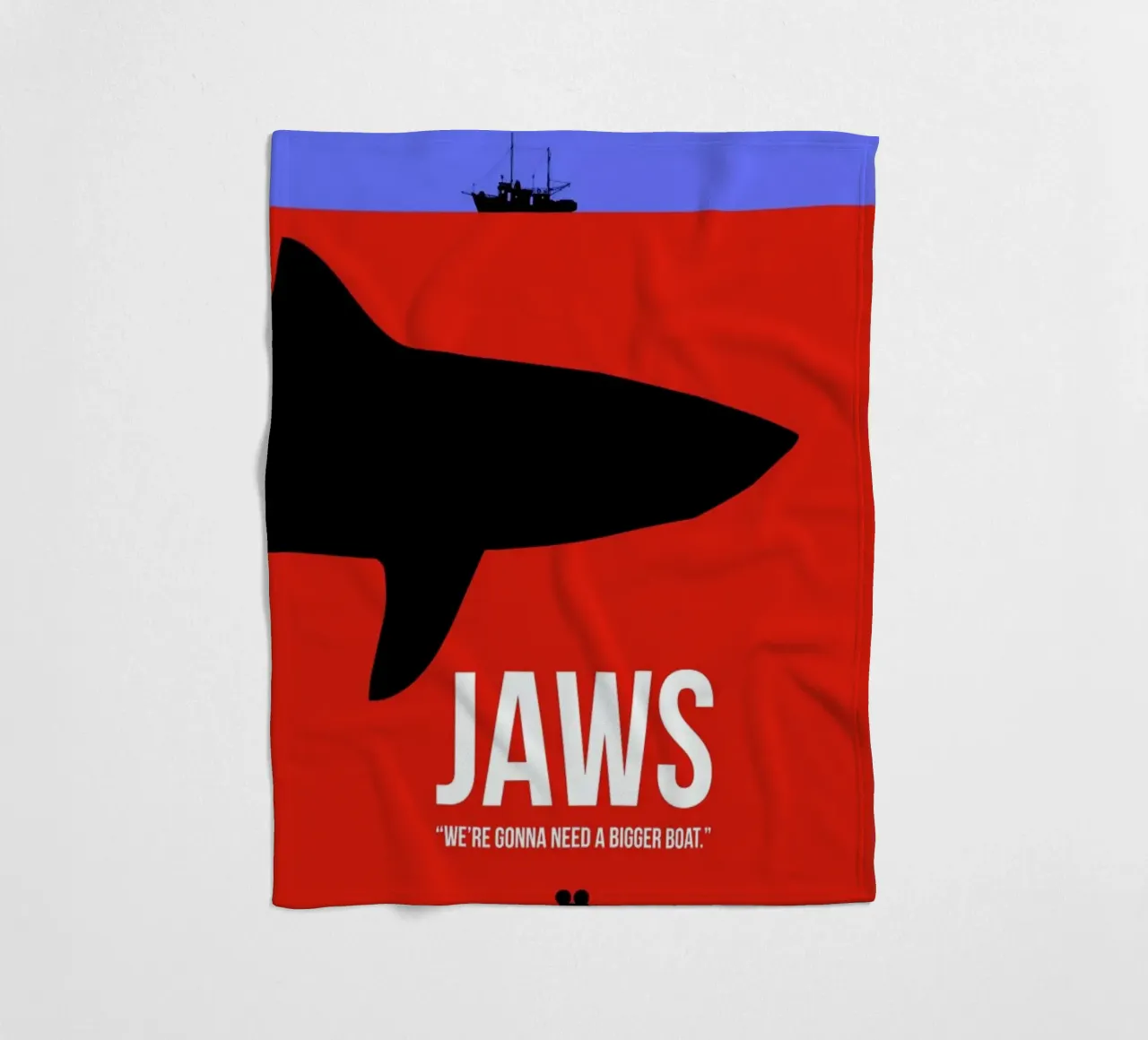 Jaws coperta in pile da Naxart