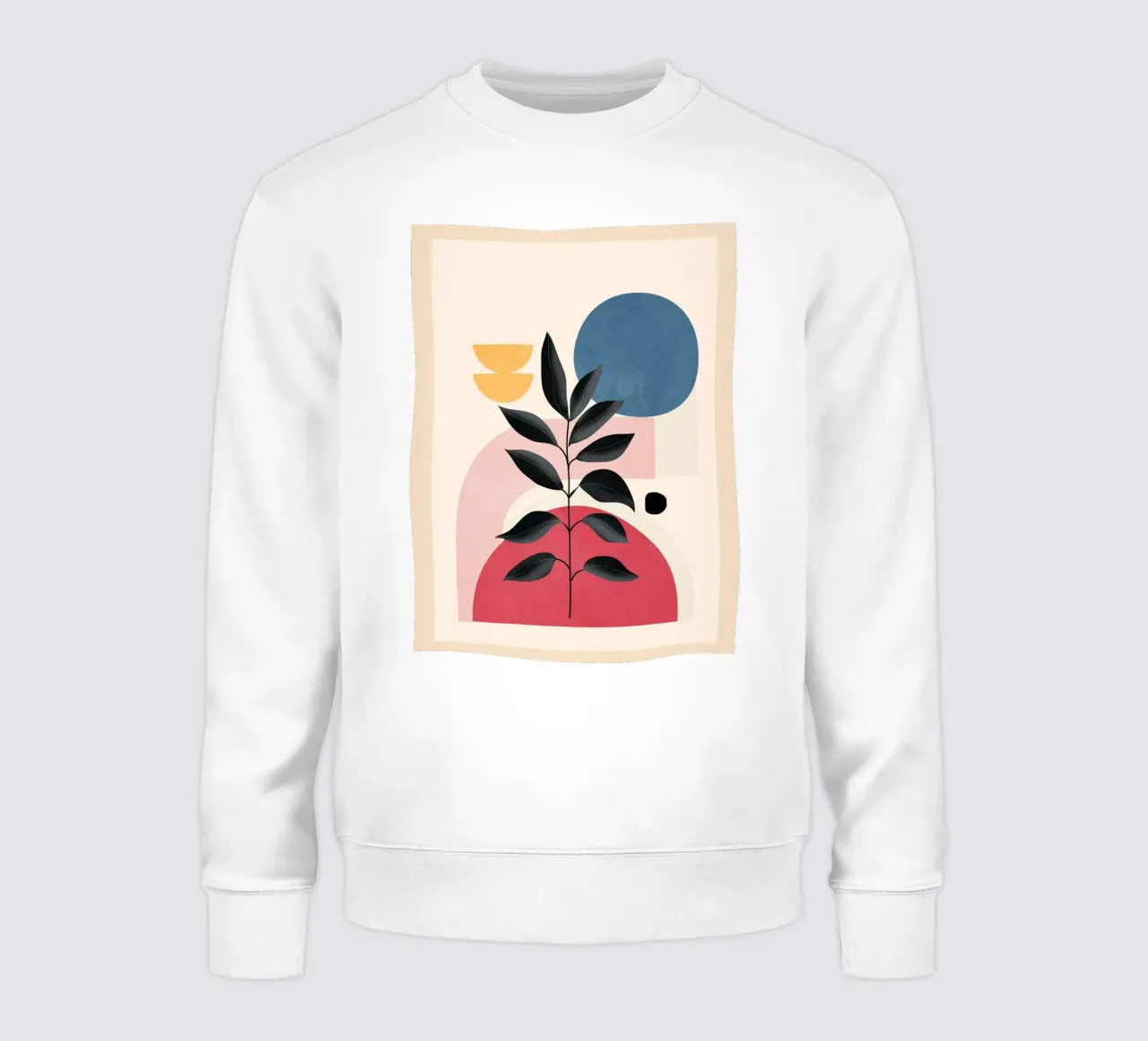 Soft Shapes XIV sweatshirt van cityart