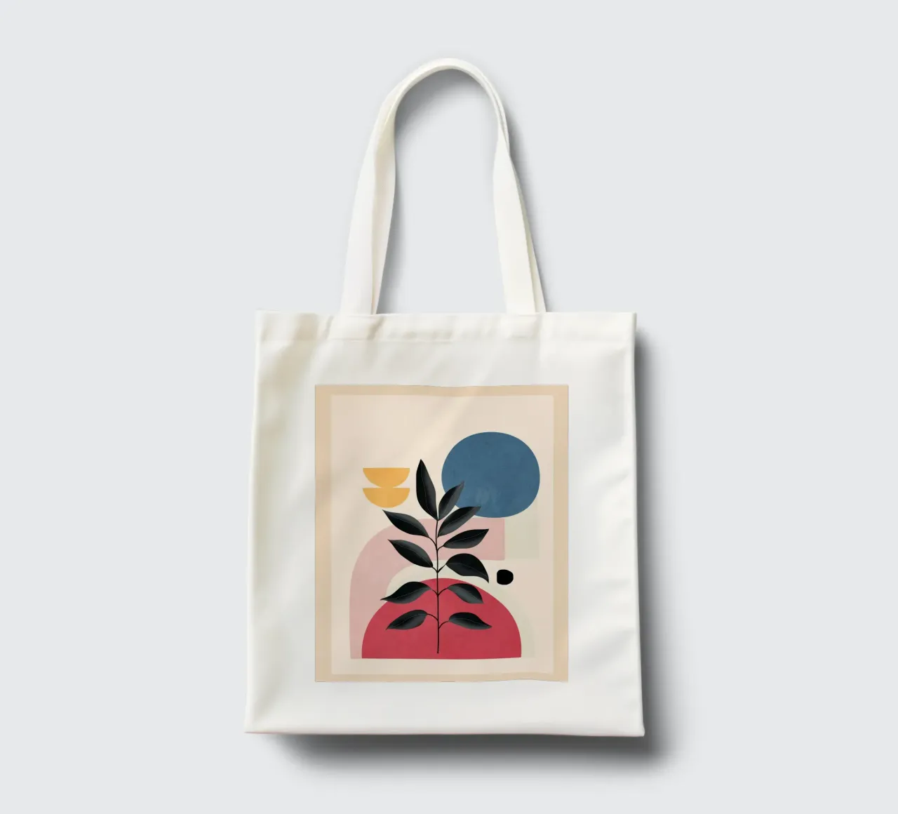 Soft Shapes XIV borsa in juta da cityart