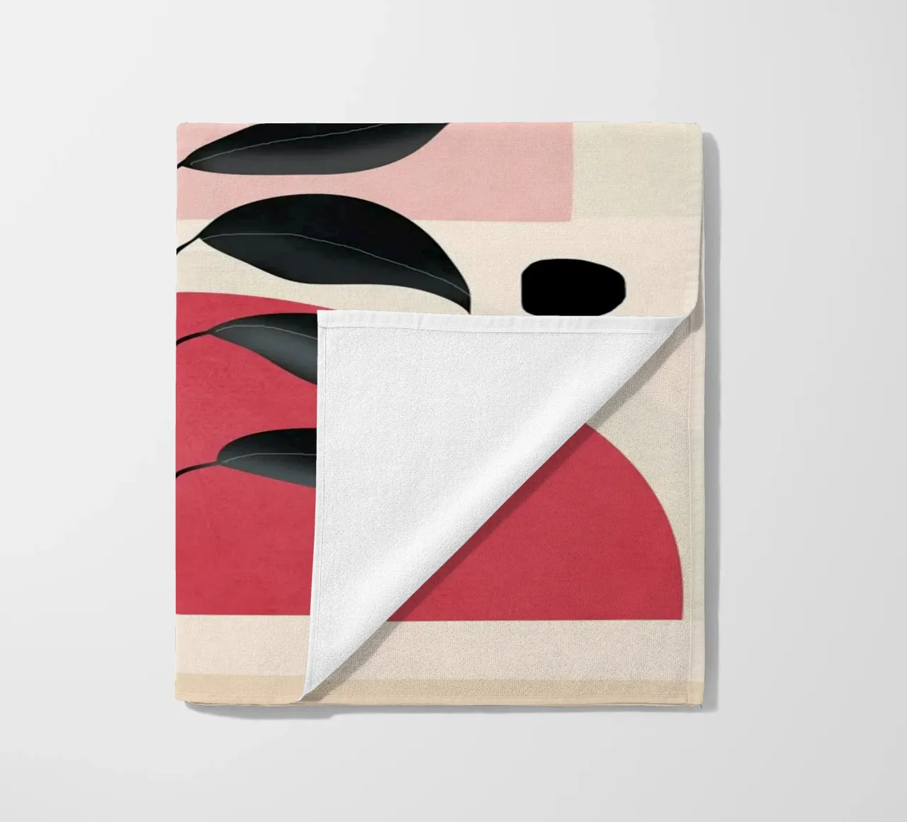 Soft Shapes XIV strandhanddoek van cityart