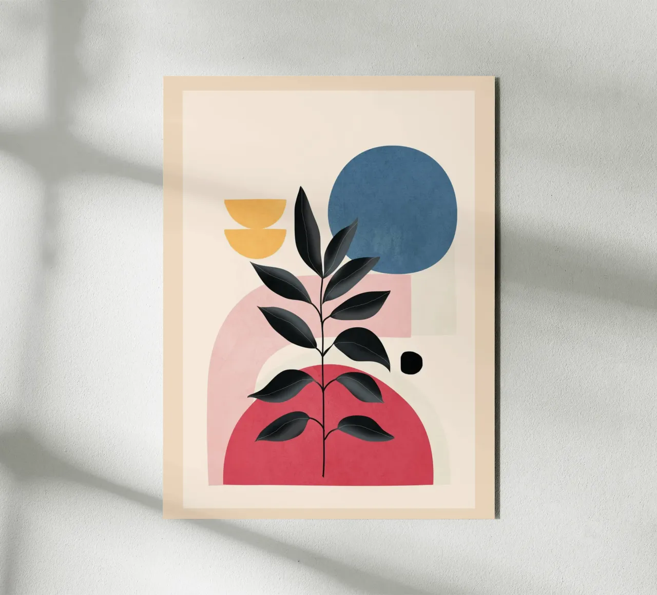 Soft Shapes XIV alluminio dibond da cityart