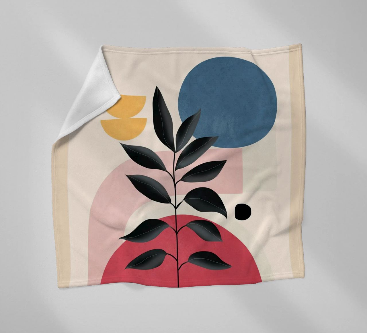 Soft Shapes XIV coperta in pile da cityart