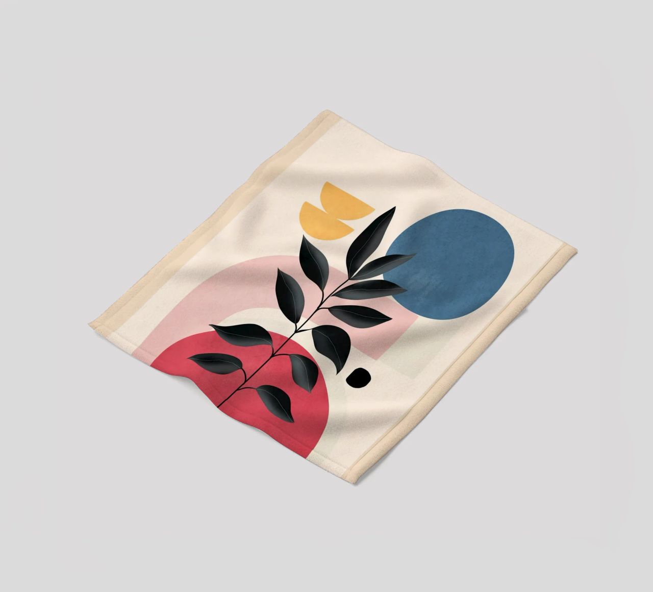 Soft Shapes XIV coperta in pile da cityart