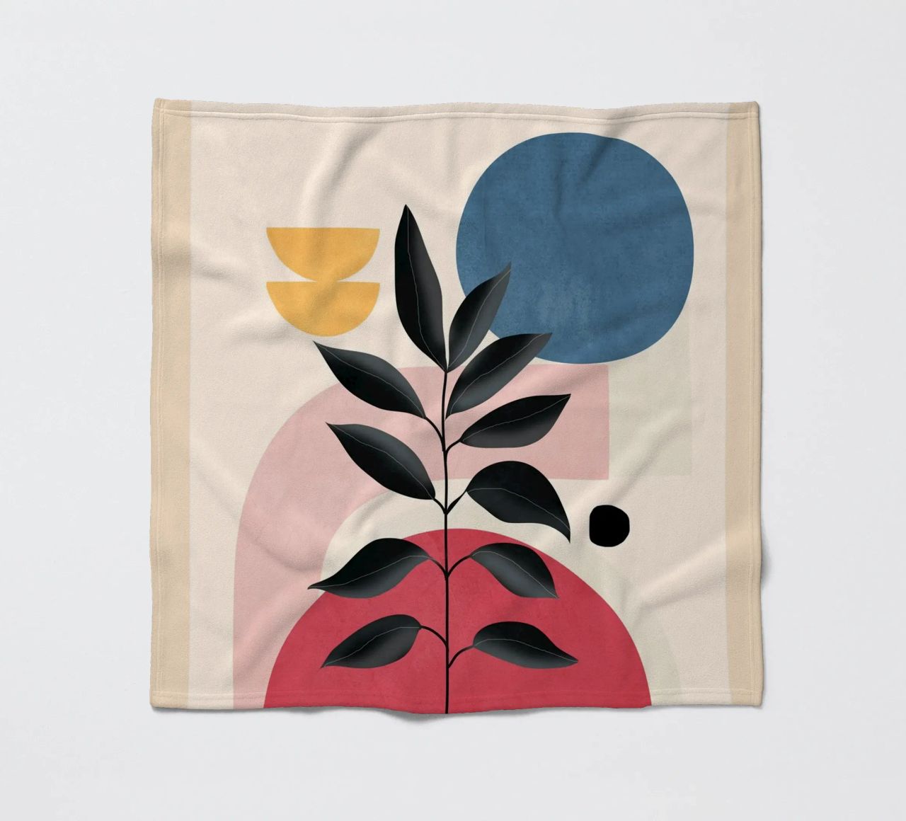 Soft Shapes XIV coperta in pile da cityart