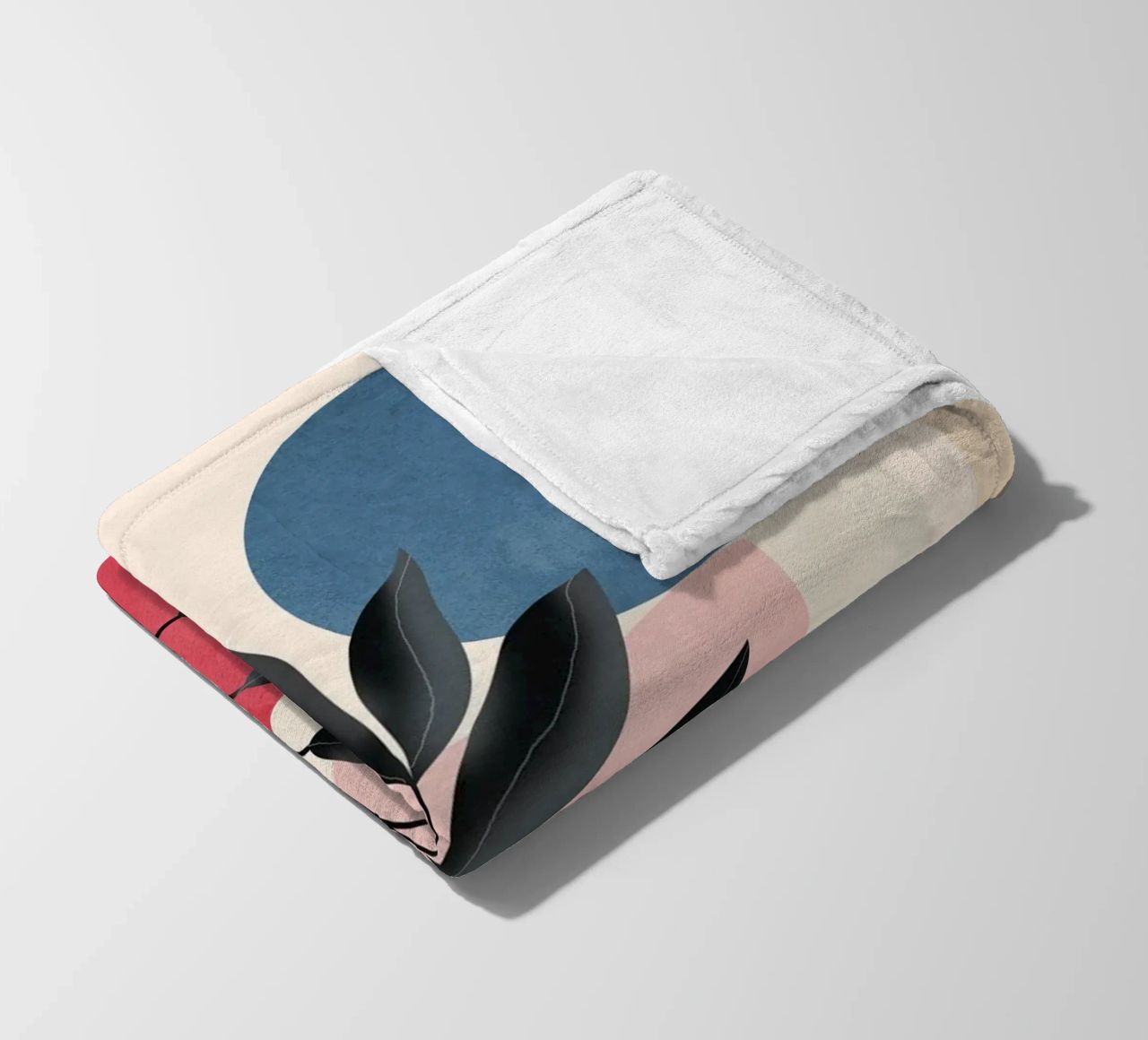 Soft Shapes XIV coperta in pile da cityart