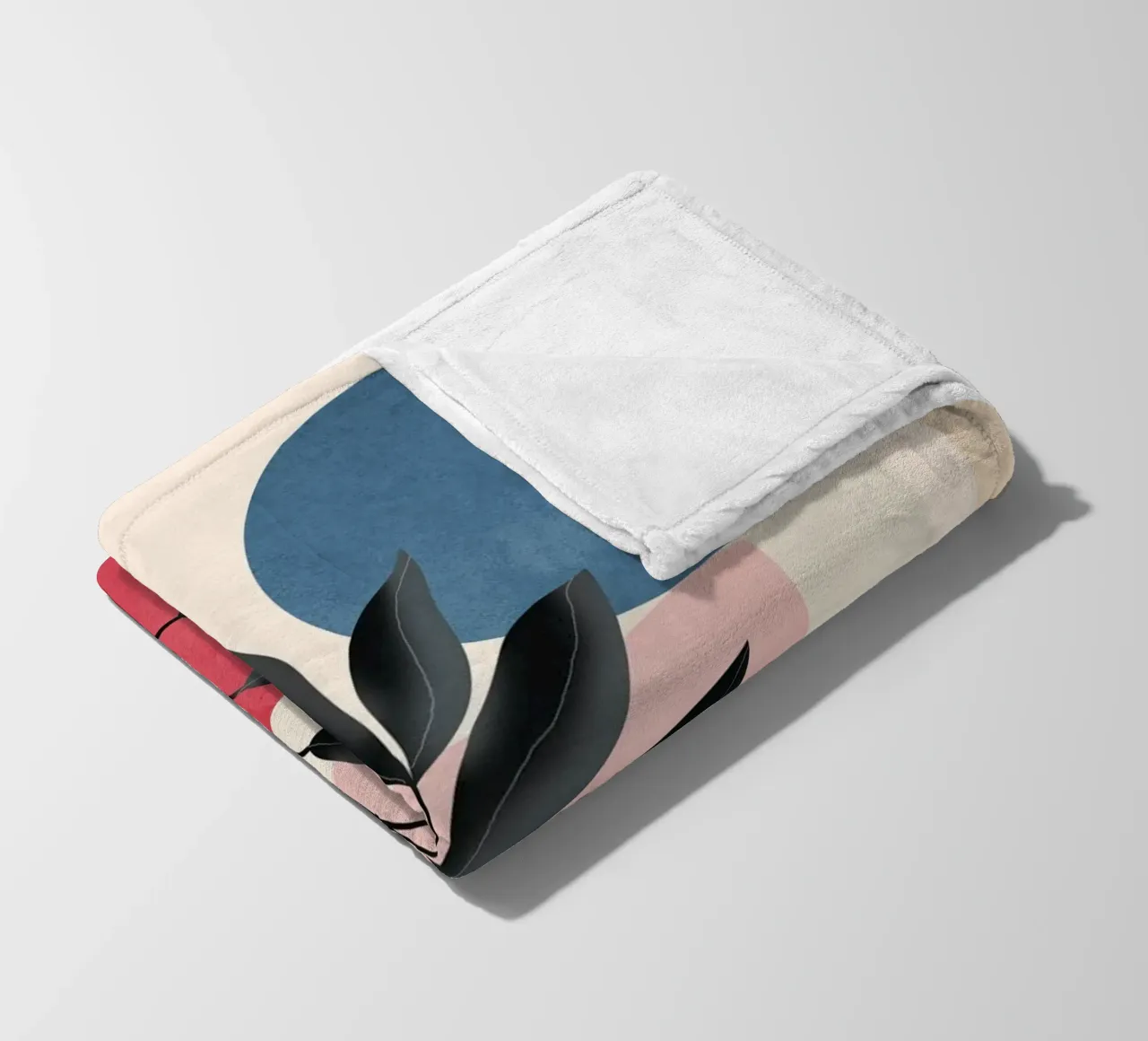 Soft Shapes XIV coperta in pile da cityart