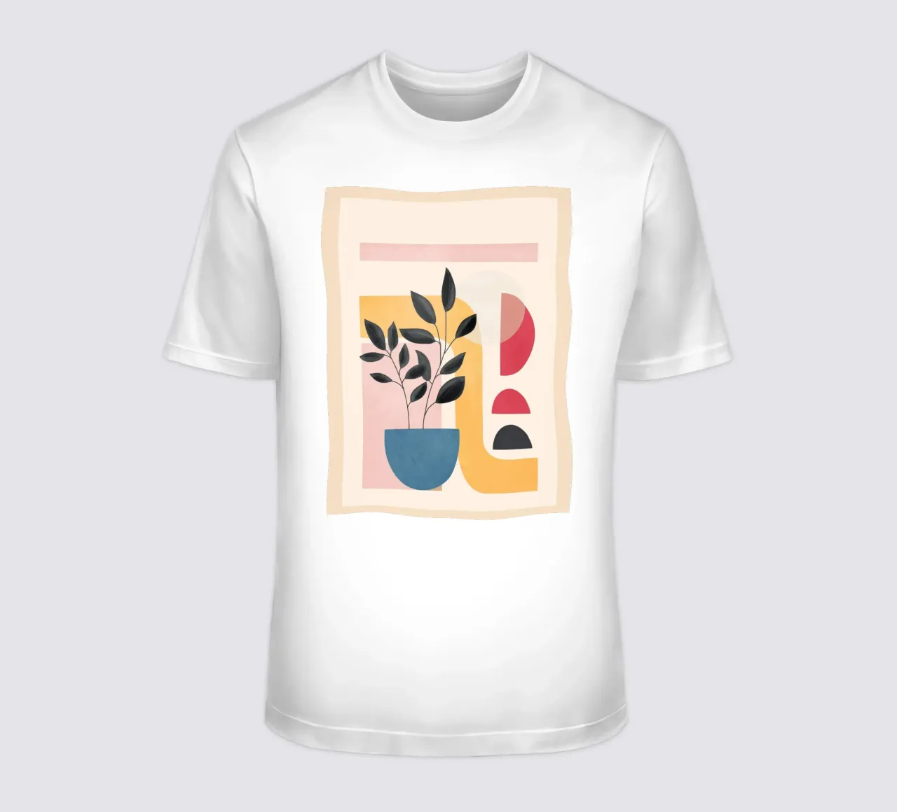 Soft Shapes XV t-shirt da cityart