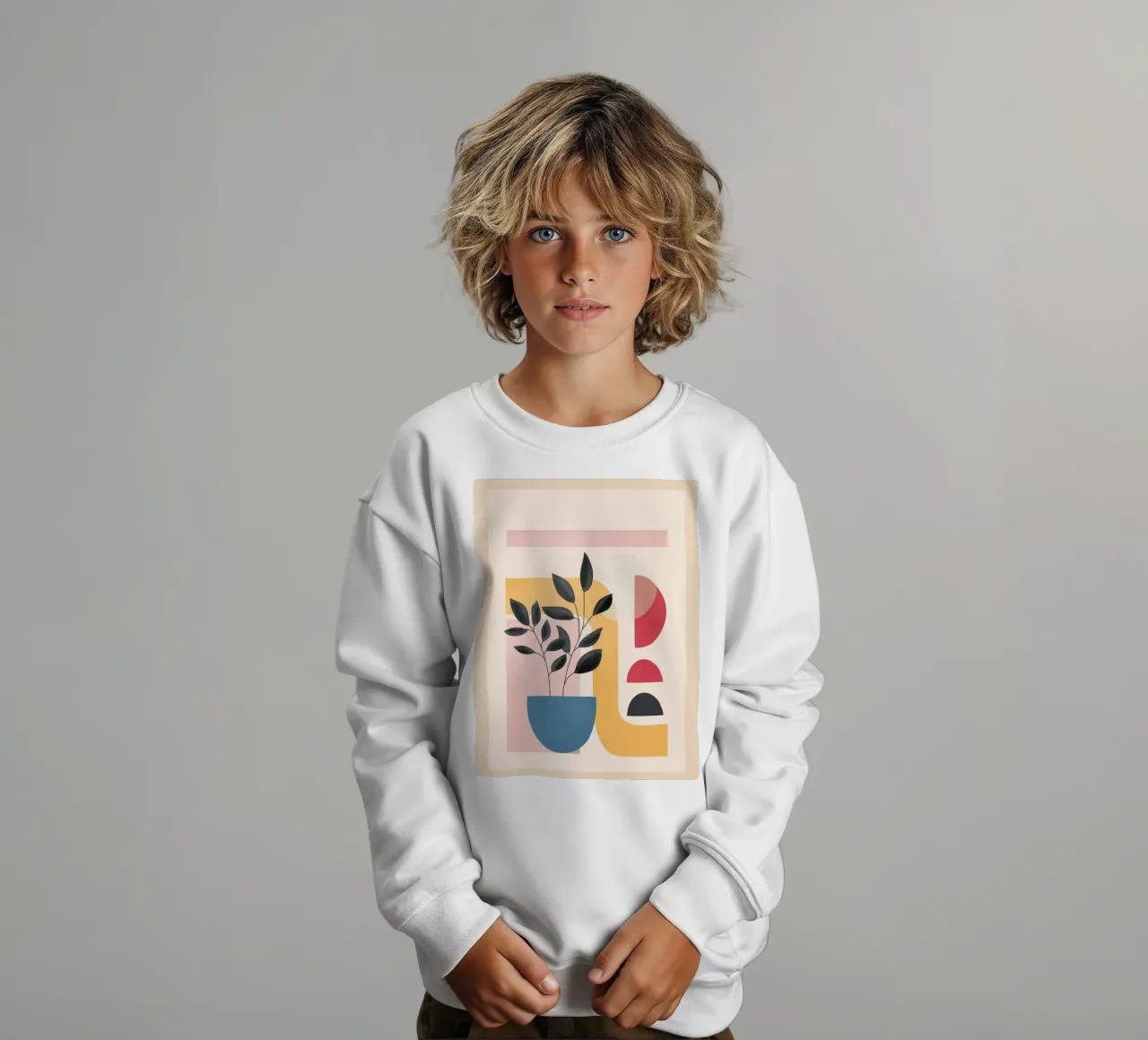 Soft Shapes XV sudadera para niño de cityart
