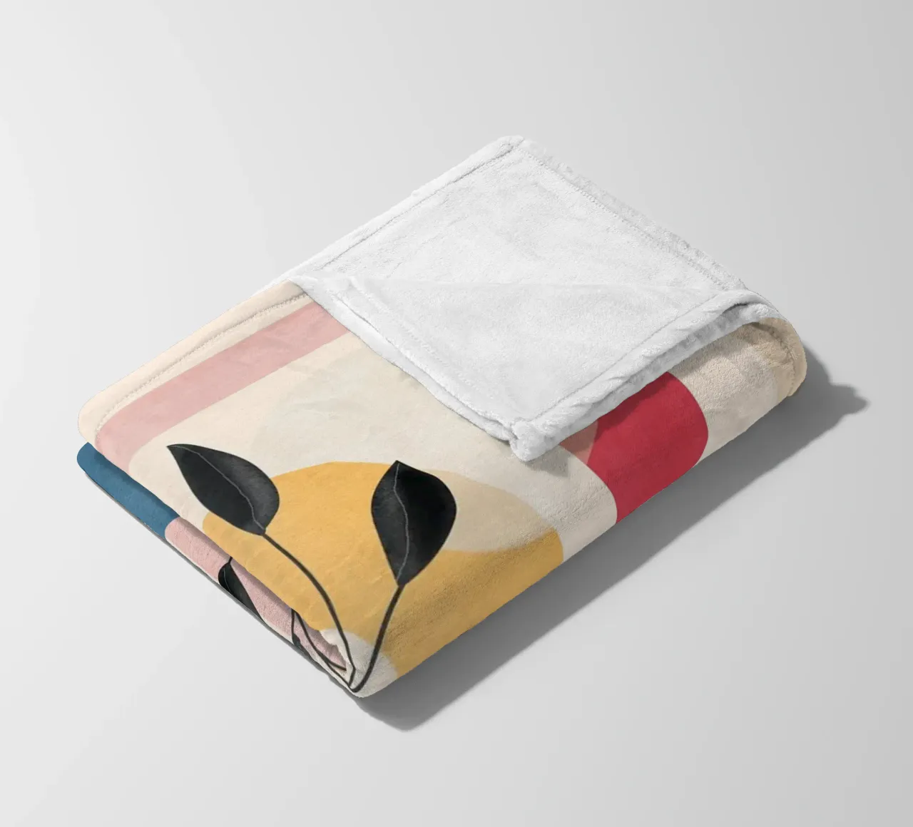 Soft Shapes XV coperta in pile da cityart