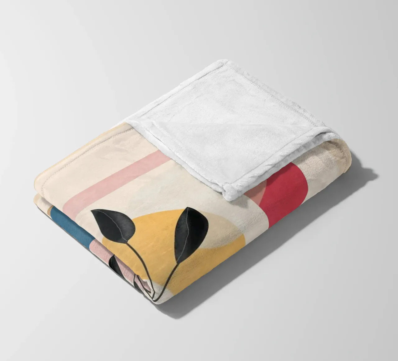 Soft Shapes XV coperta in pile da cityart
