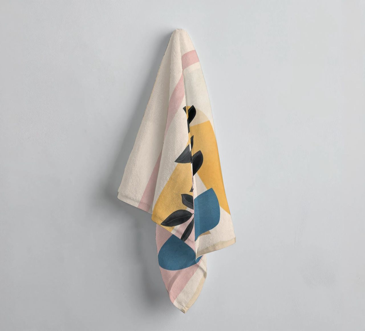 Soft Shapes XV asciugamano da bagno da cityart