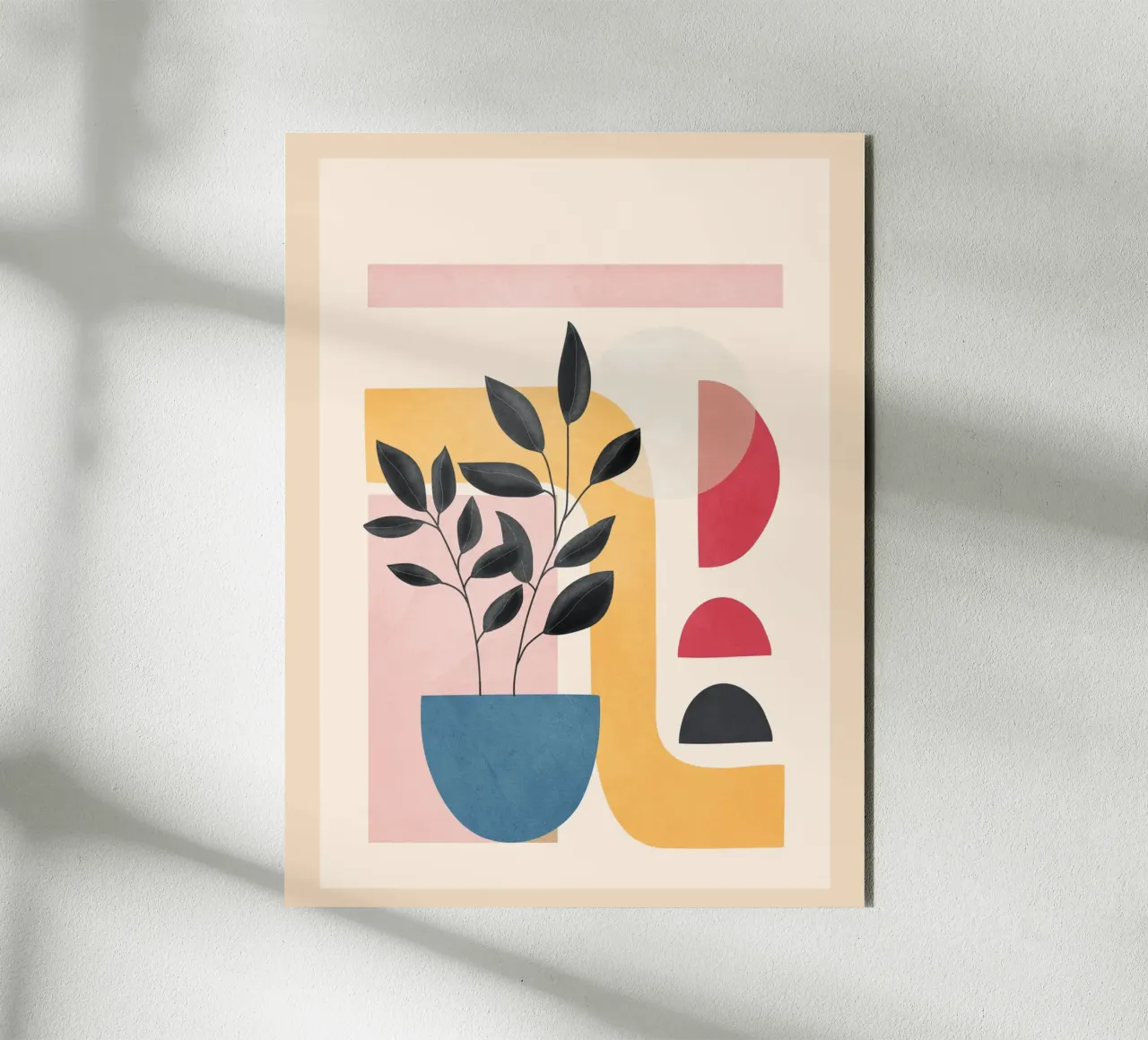 Soft Shapes XV alluminio dibond da cityart