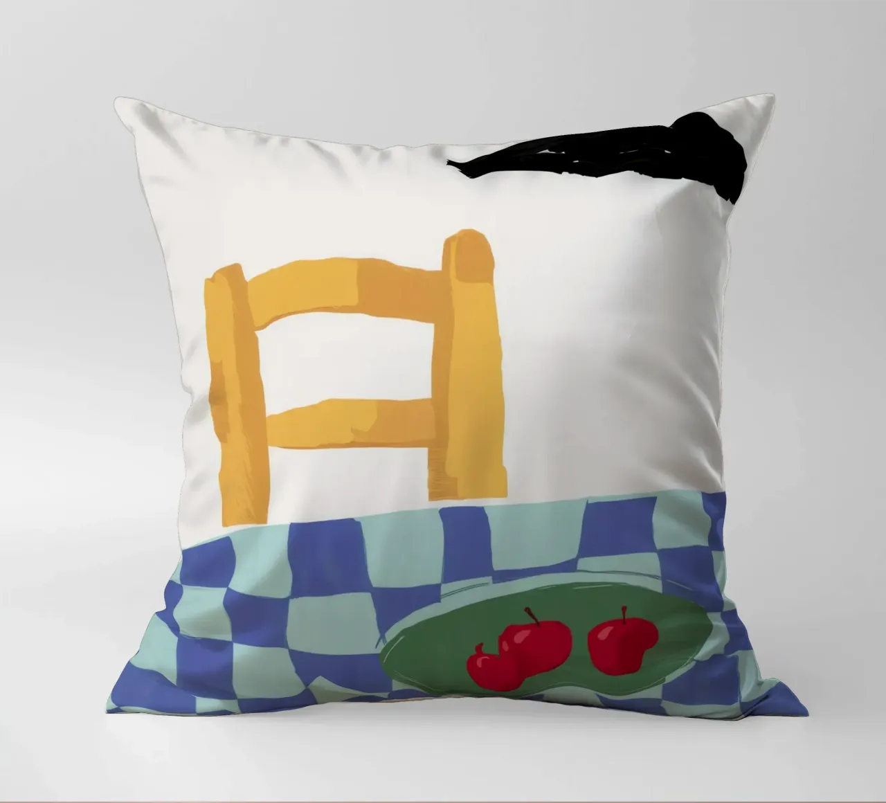 Sedile semplice in ciliegio cuscino da Moonlite Desire