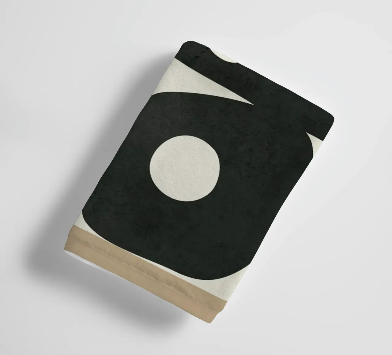 Black & White Mid-Century Modern Art 1 towel by Nadjaa