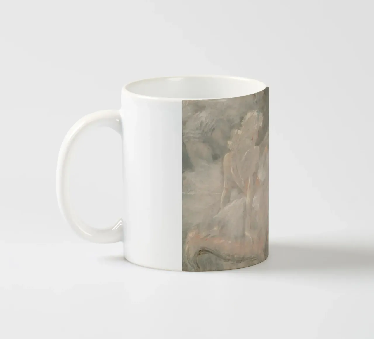 Edgar Degas - Bailarinas Descansando - Arte Impresionista de Ballet taza de cerámica de ClubArt