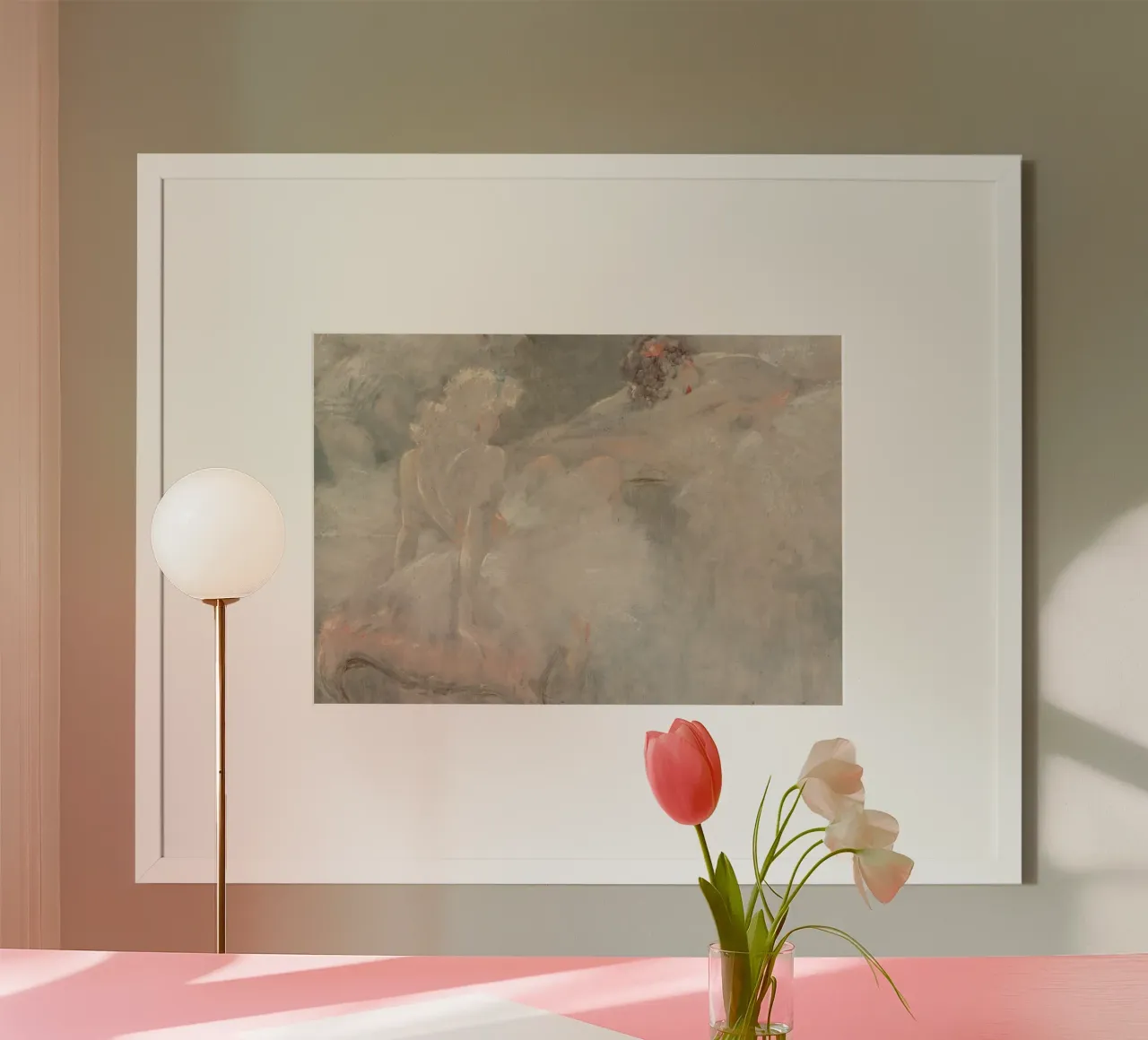 Edgar Degas - Ballerinas Resting - Impressionist Ballet Art poster by ClubArt