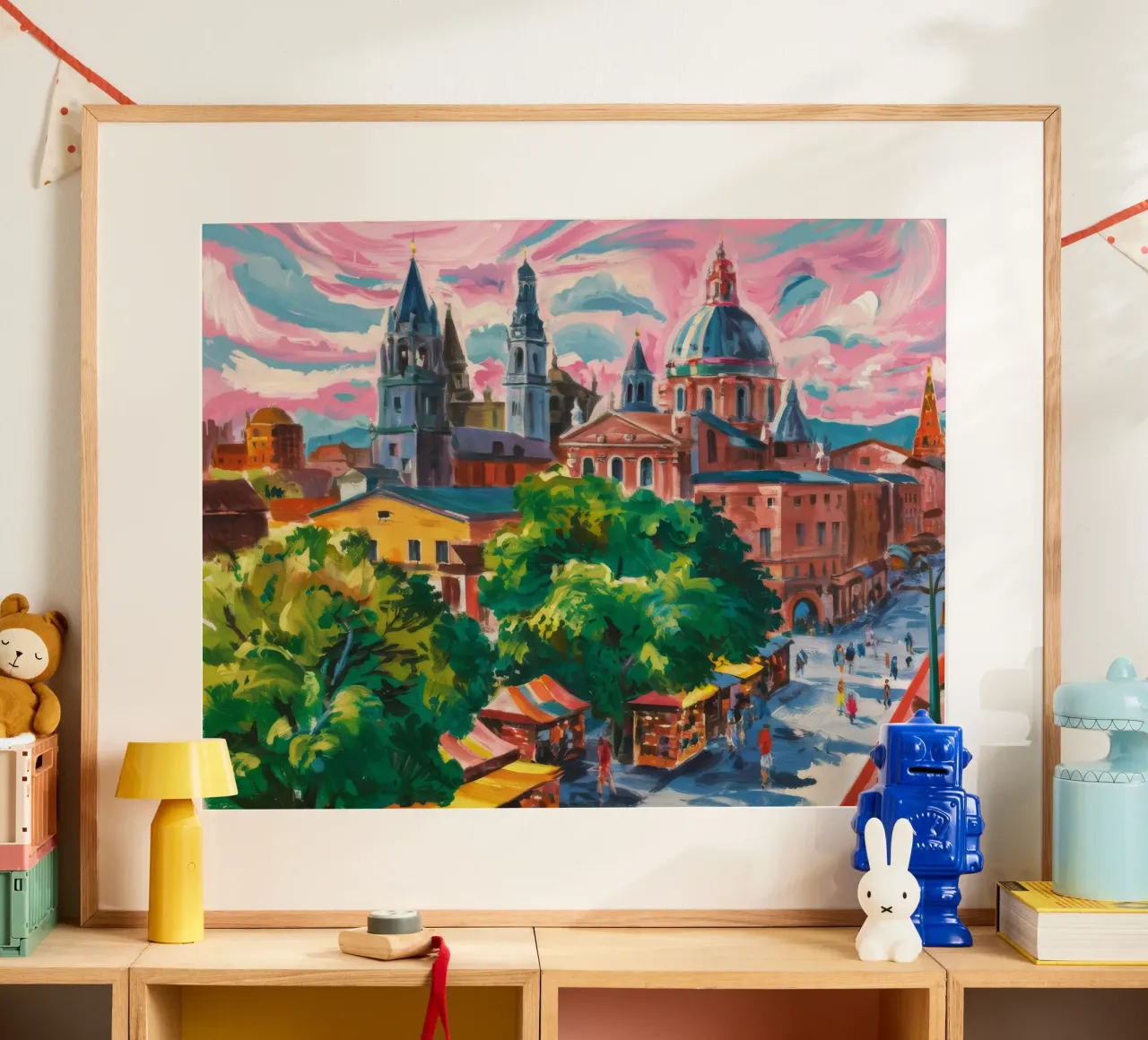 Panorama della Città della Cattedrale carta hahnemühle da Lush Essence