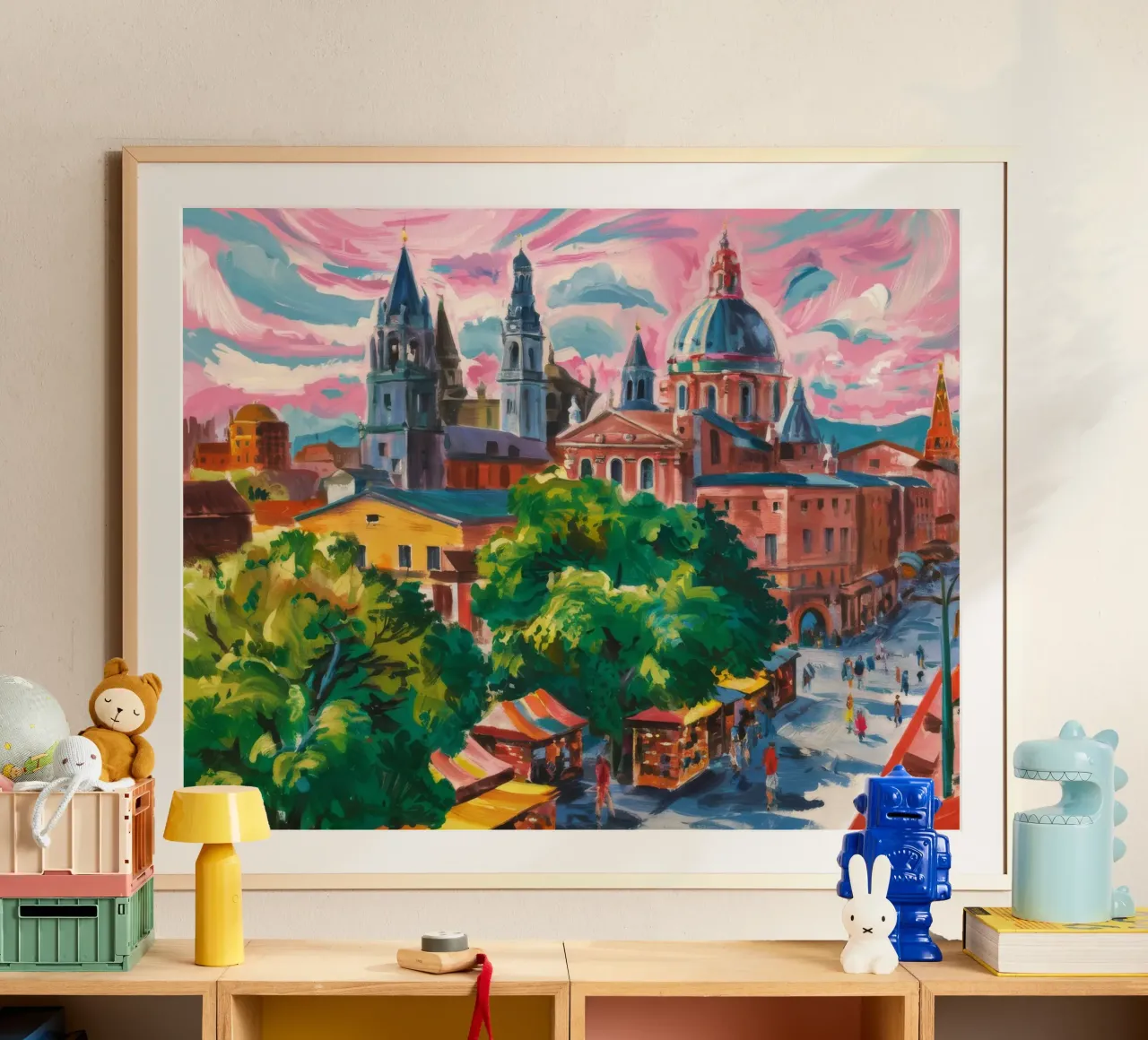 Panorama della Città della Cattedrale carta hahnemühle da Lush Essence