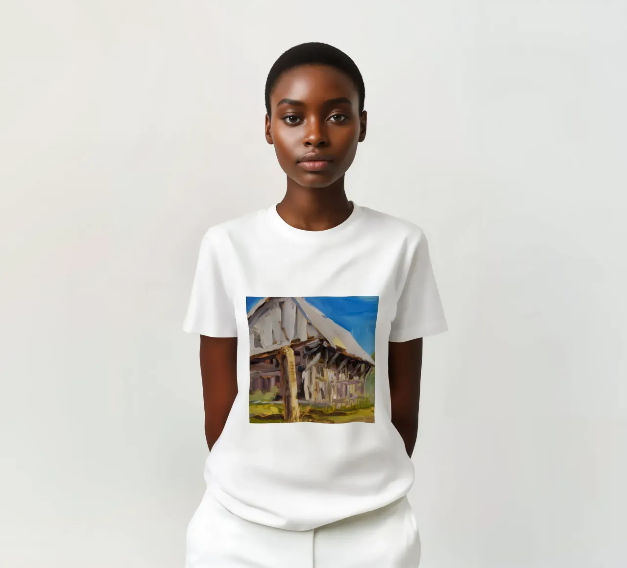 Der rustikale Charme der Scheune T-Shirt von Radiance Landscape