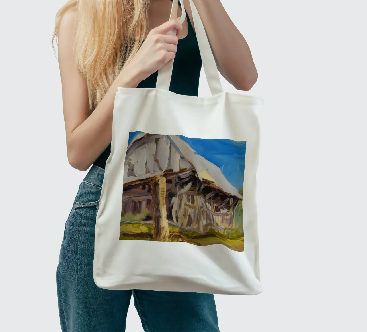 Fascino rustico del fienile borsa in juta da Radiance Landscape