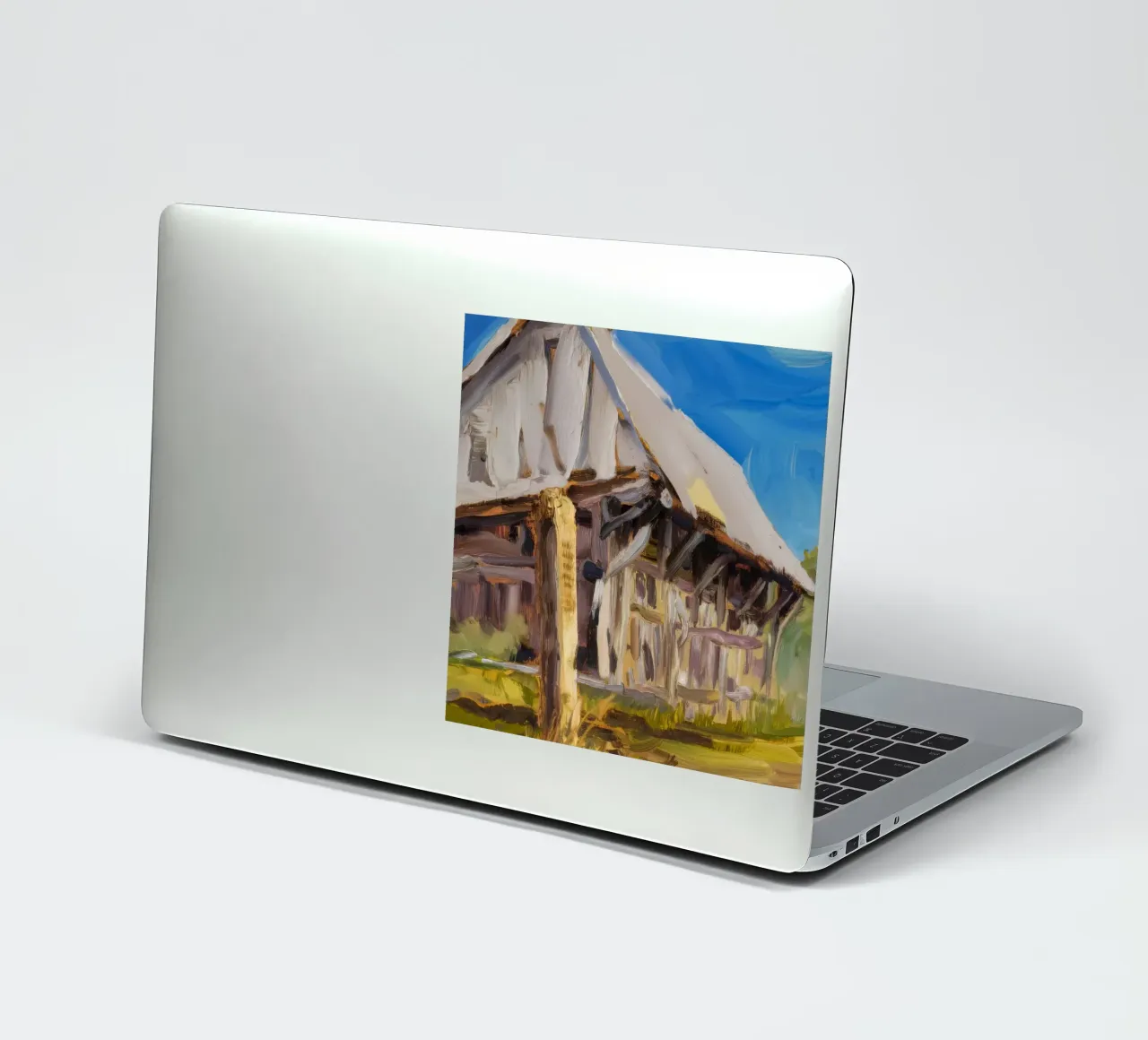 Der rustikale Charme der Scheune Sticker von Radiance Landscape