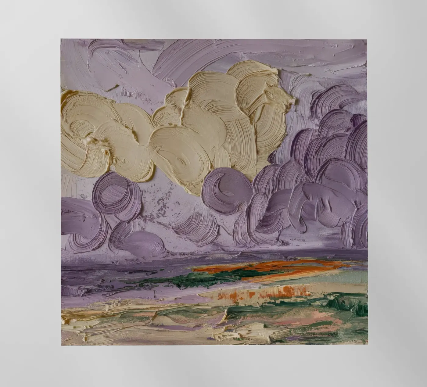 Sogno di un paesaggio nuvoloso celeste pellicola backlit da Lush Essence