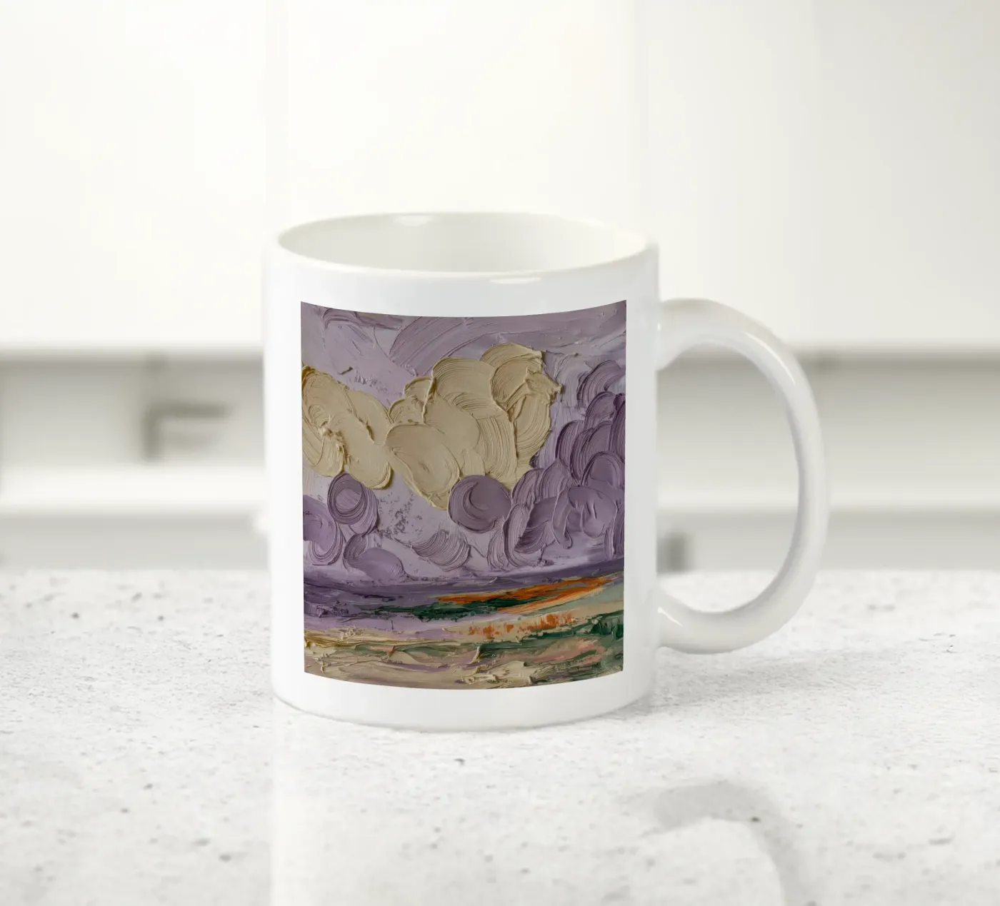 Celestial Cloudscape Dream ceramic mug by Lush Essence