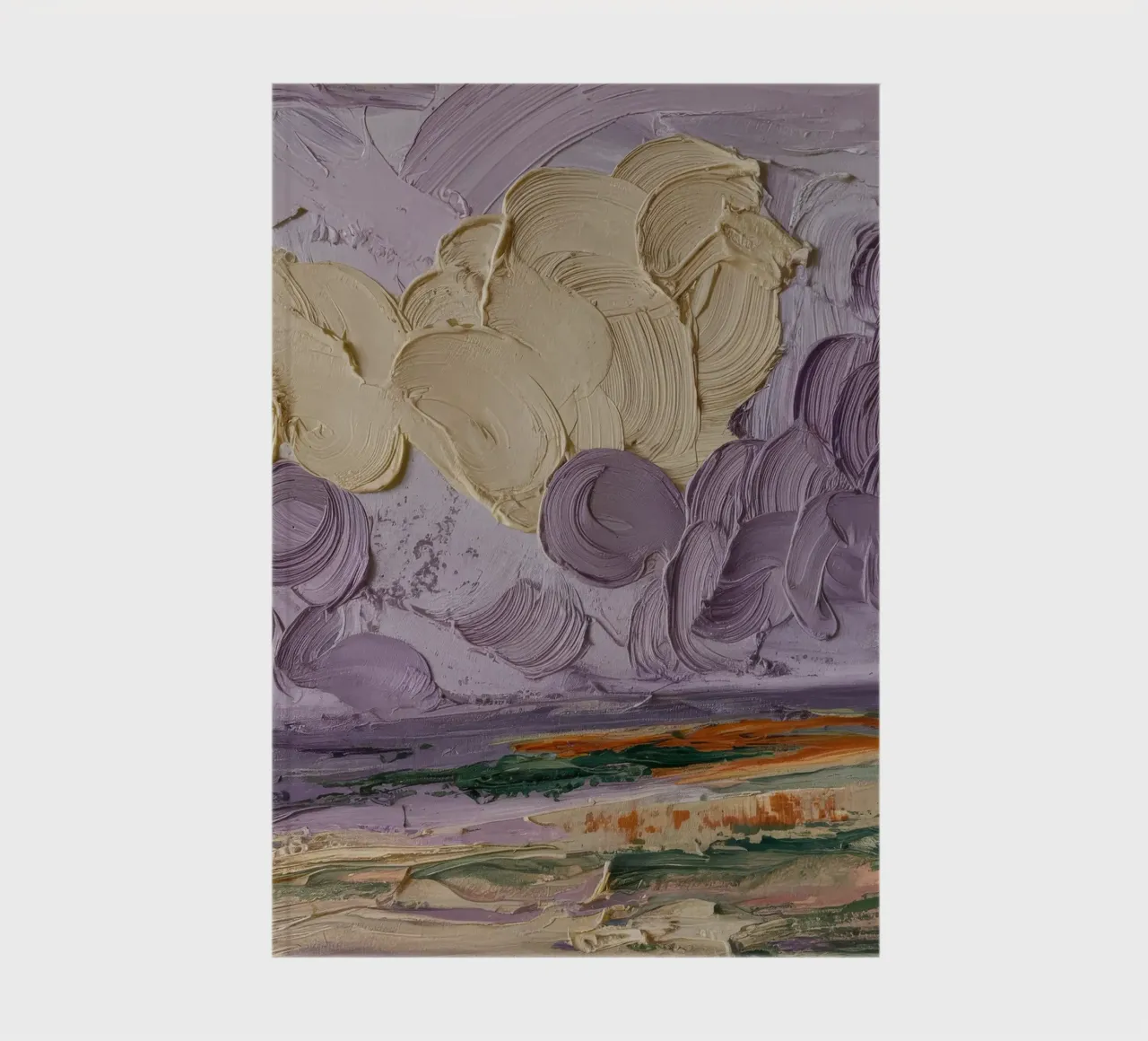 Sogno di un paesaggio nuvoloso celeste diario da Lush Essence