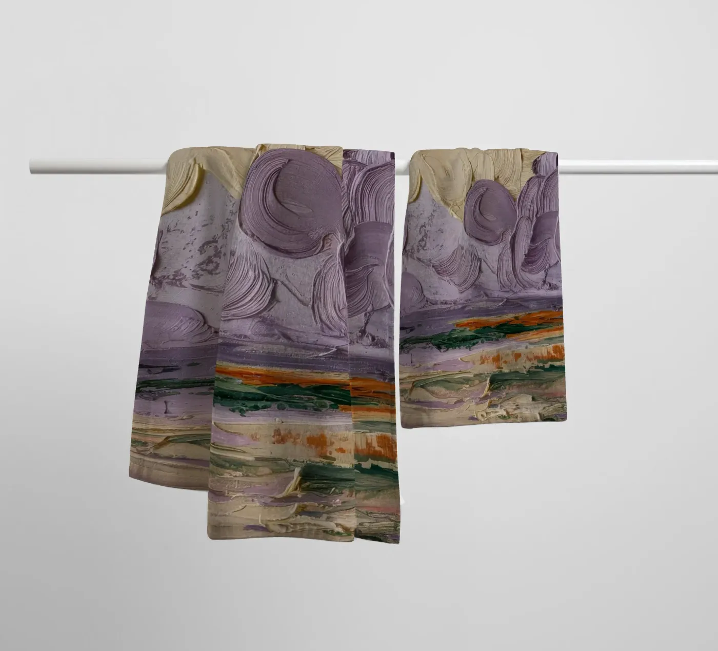 Hemelse Wolkenlandschap Droom badhanddoek van Lush Essence