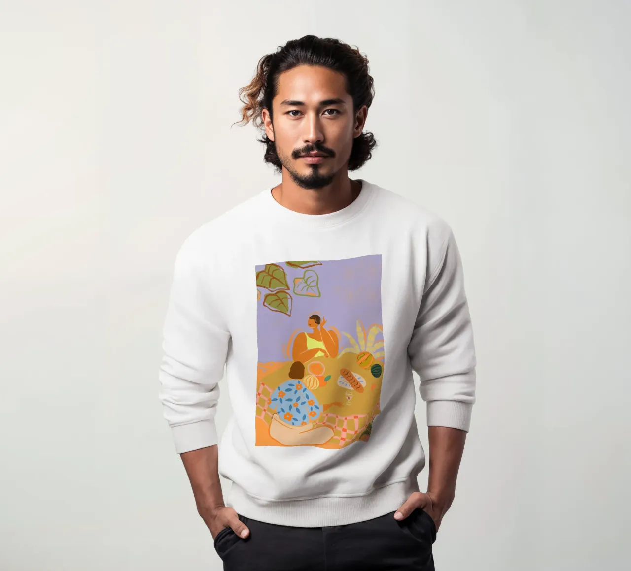 Catch Up sweatshirt by Arty Guava