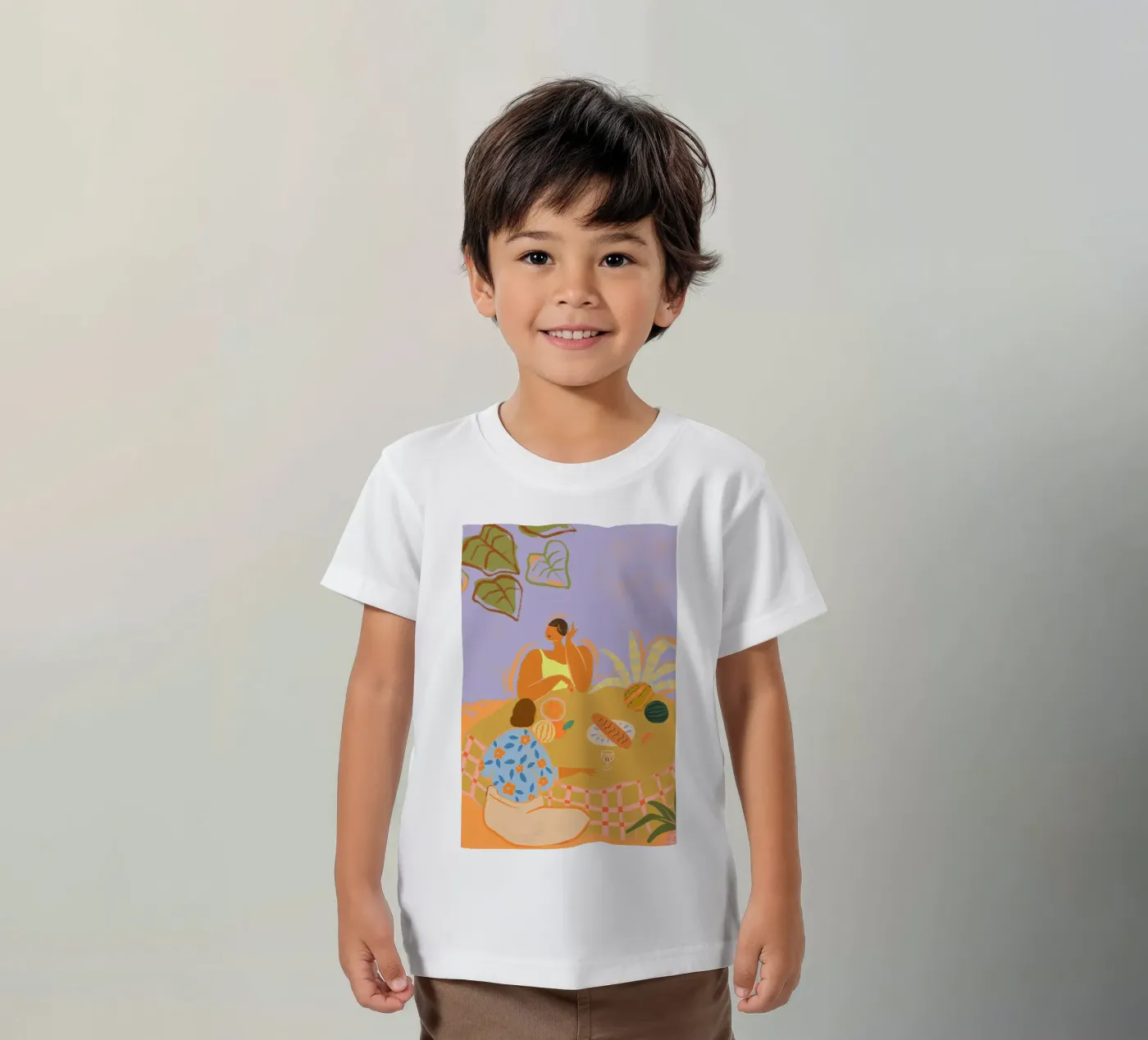 Catch Up t-shirt bambini da Arty Guava
