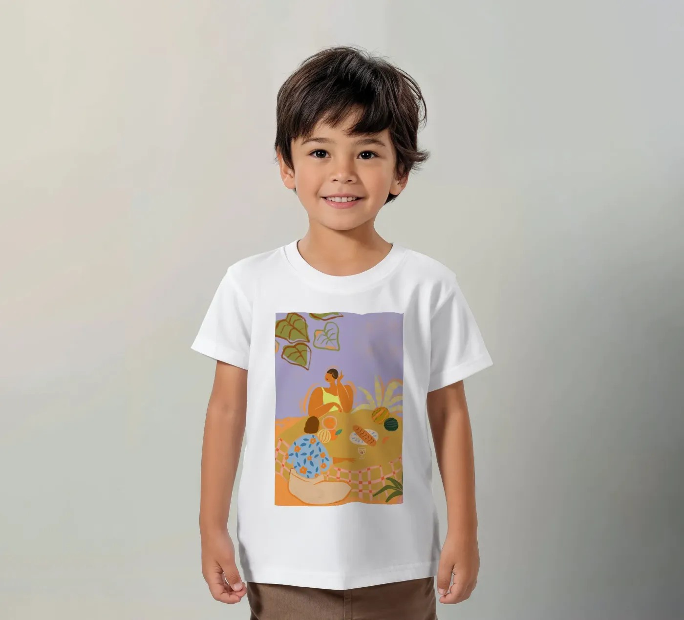 Catch Up t-shirt bambini da Arty Guava