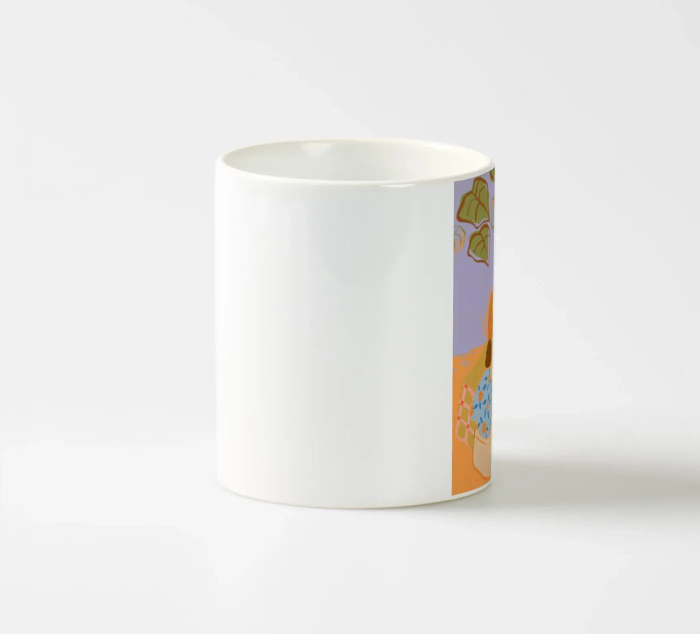 Catch Up ceramic mug by Arty Guava