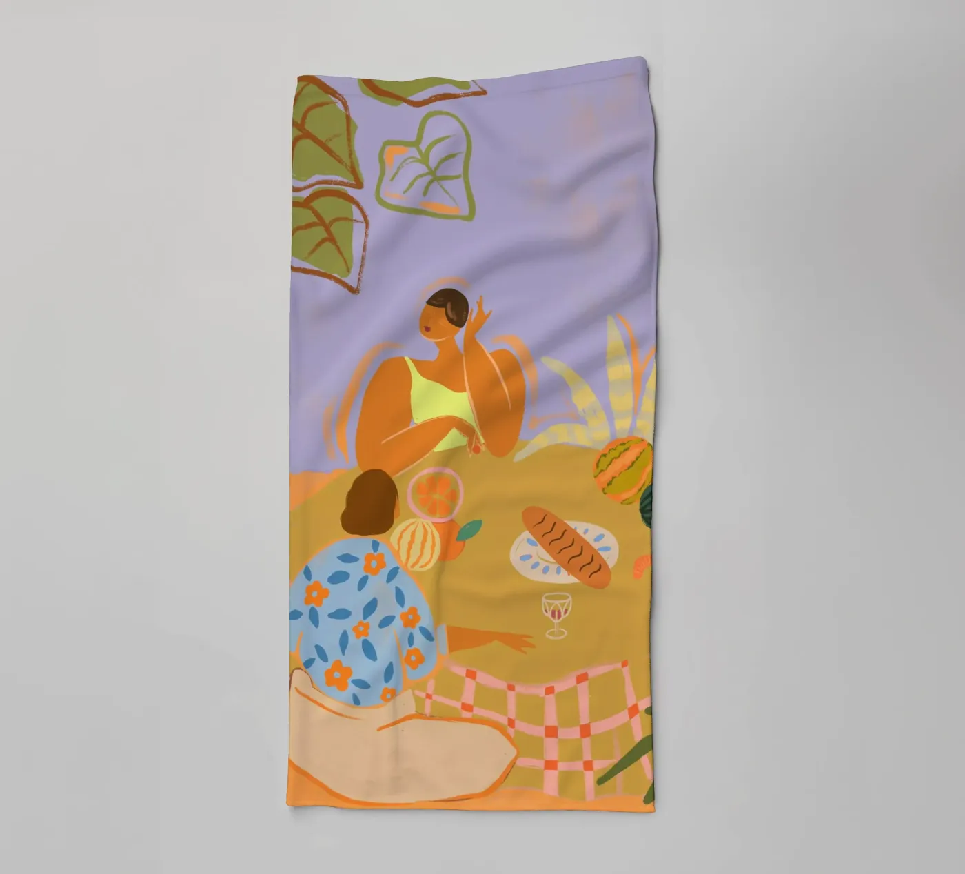 Catch Up towel by Arty Guava