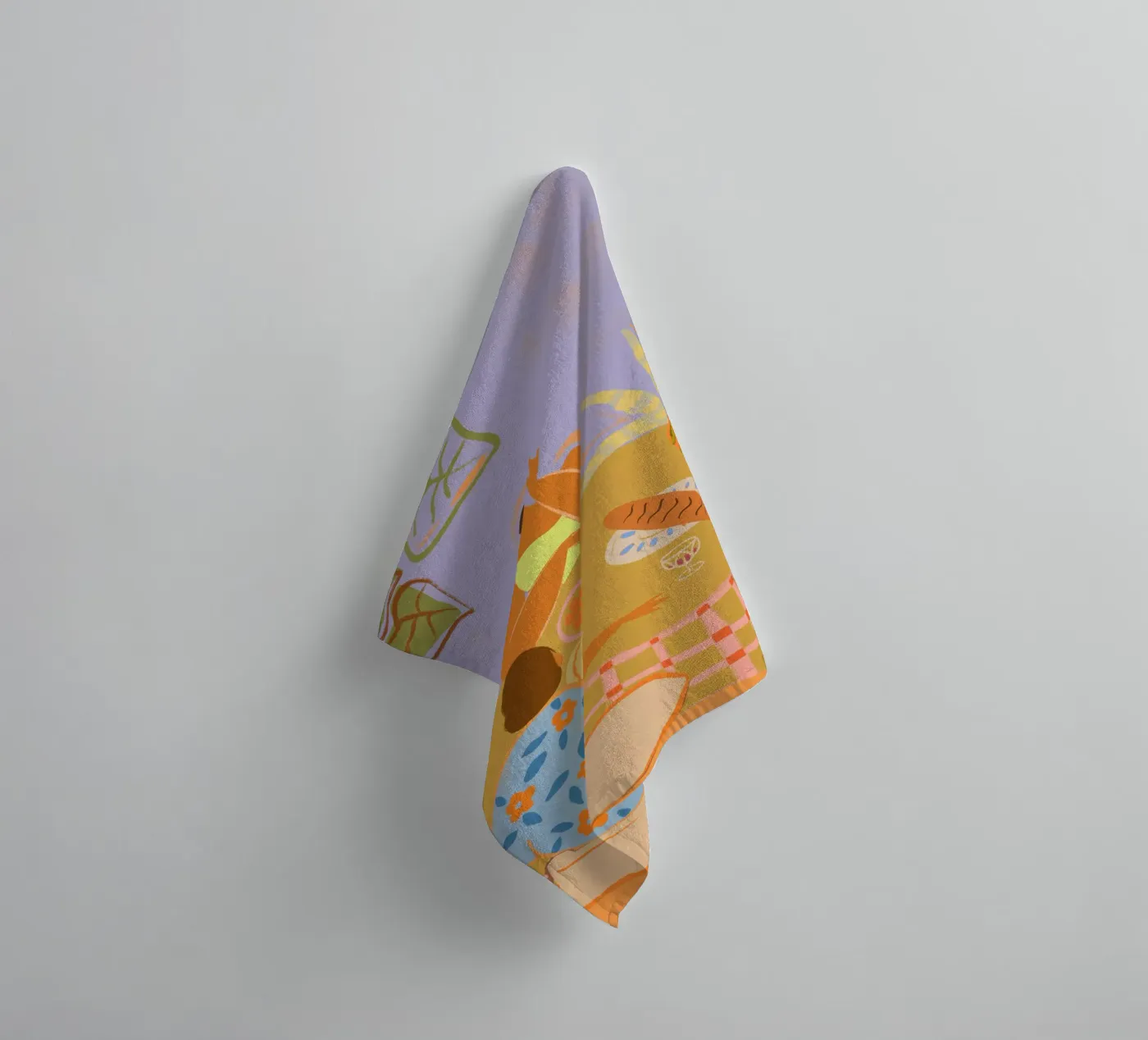 Catch Up towel by Arty Guava