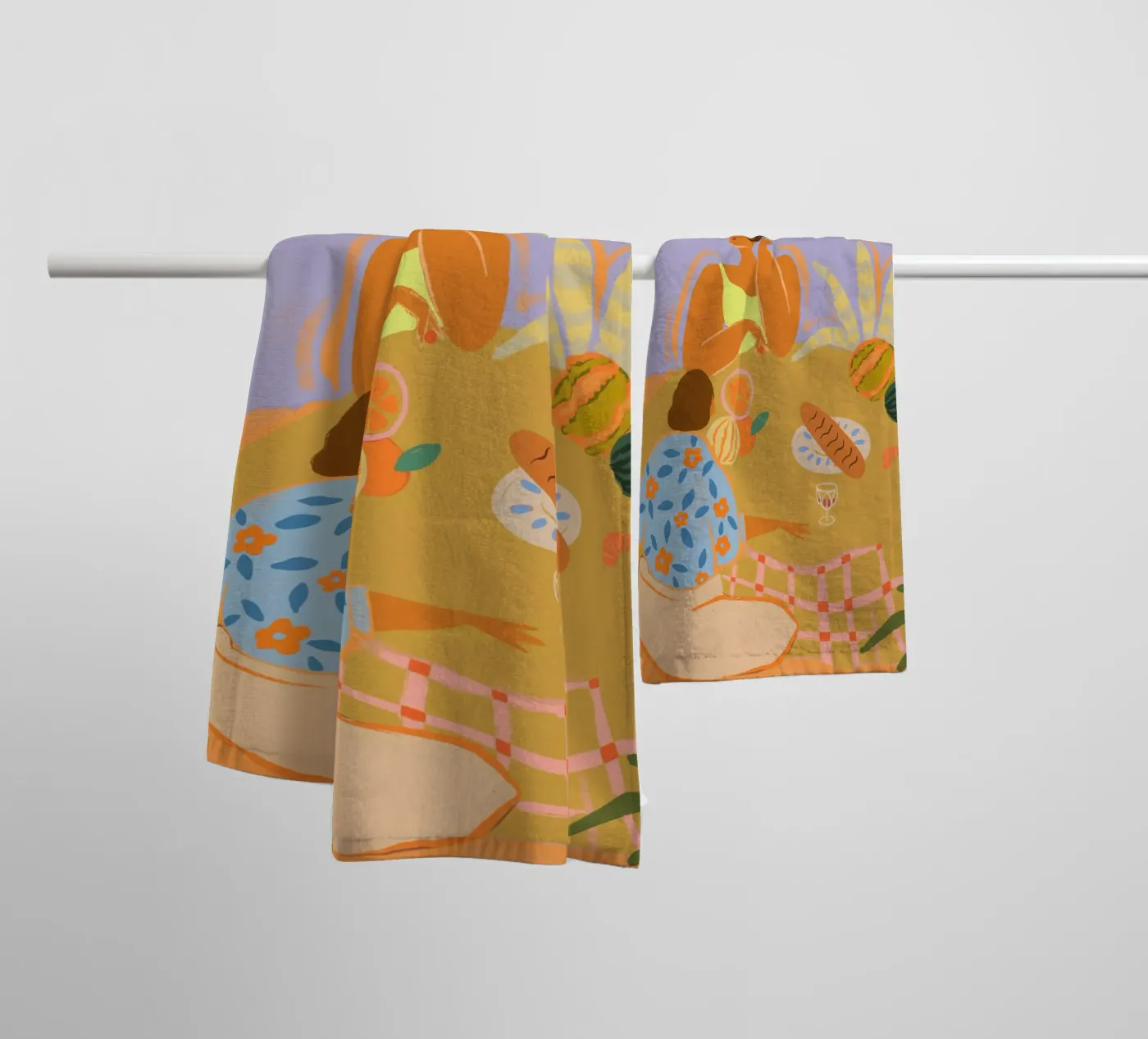Catch Up towel by Arty Guava
