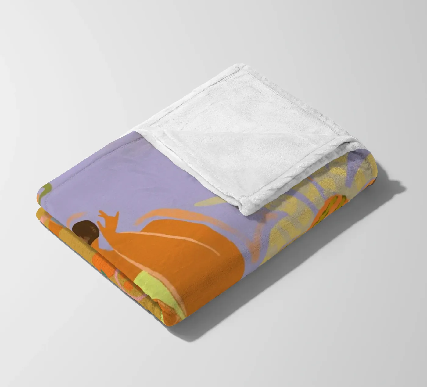 Catch Up fleece blanket by Arty Guava